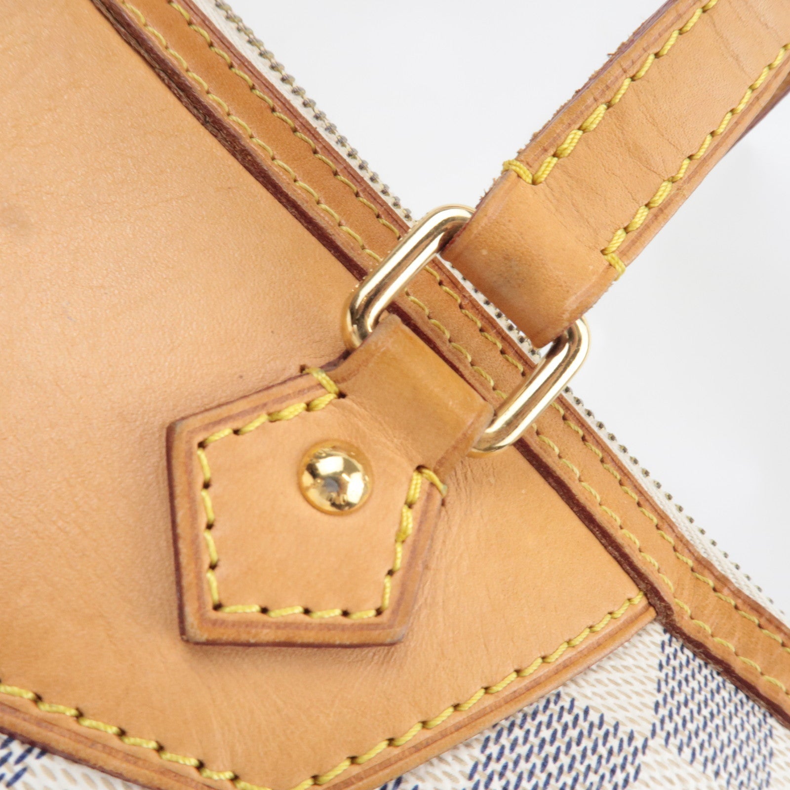 Louis Vuitton Damier Azur Siracusa GM Shoulder Bag N41111 SP2141 *Strap