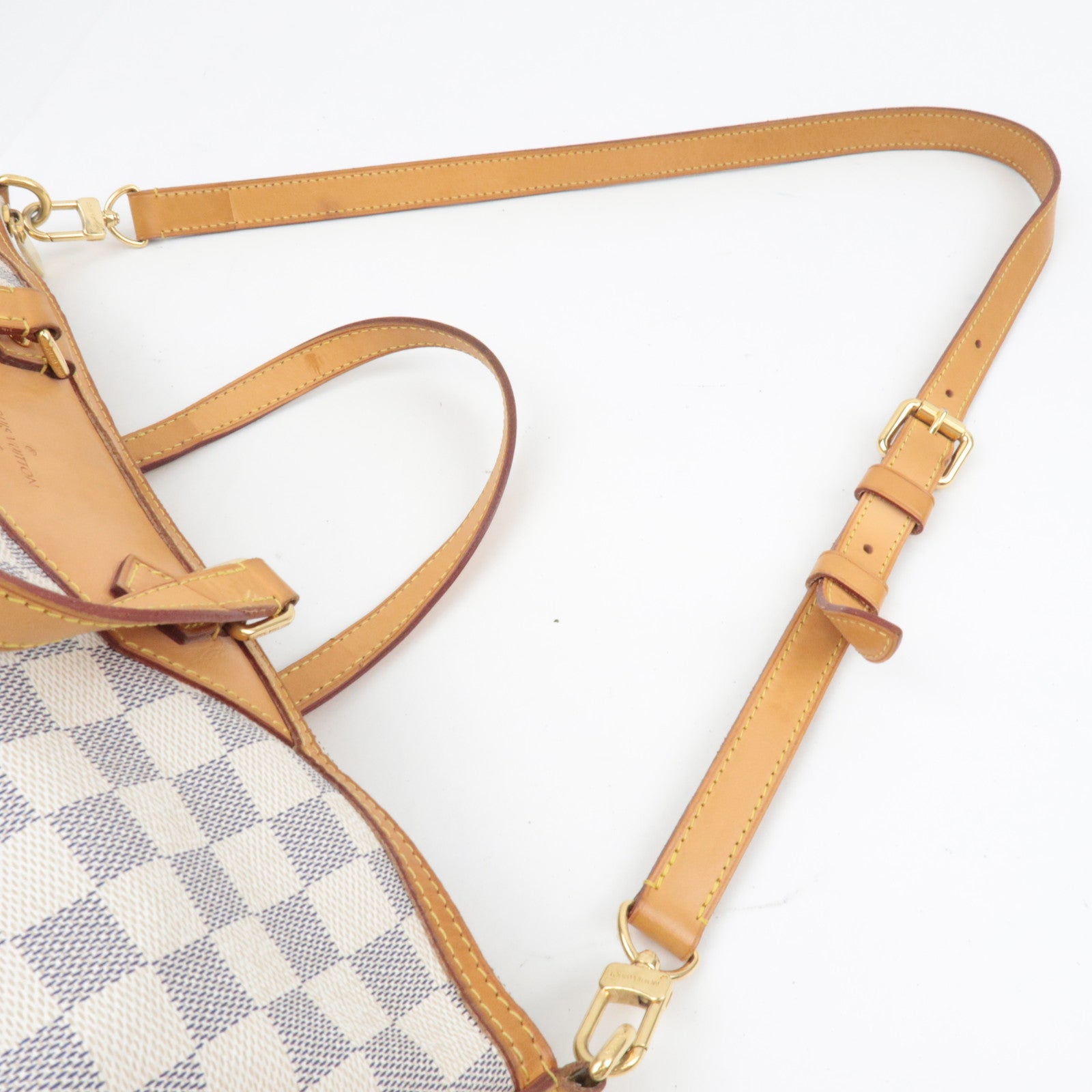 Louis Vuitton Damier Azur Siracusa GM Shoulder Bag N41111 SP2141 *Strap