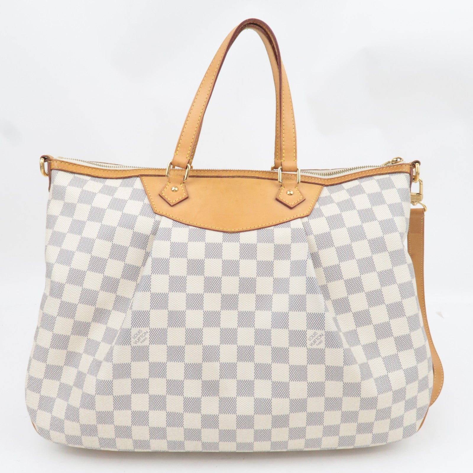 Louis Vuitton Damier Azur Siracusa GM Shoulder Bag N41111 SP2141 *Strap