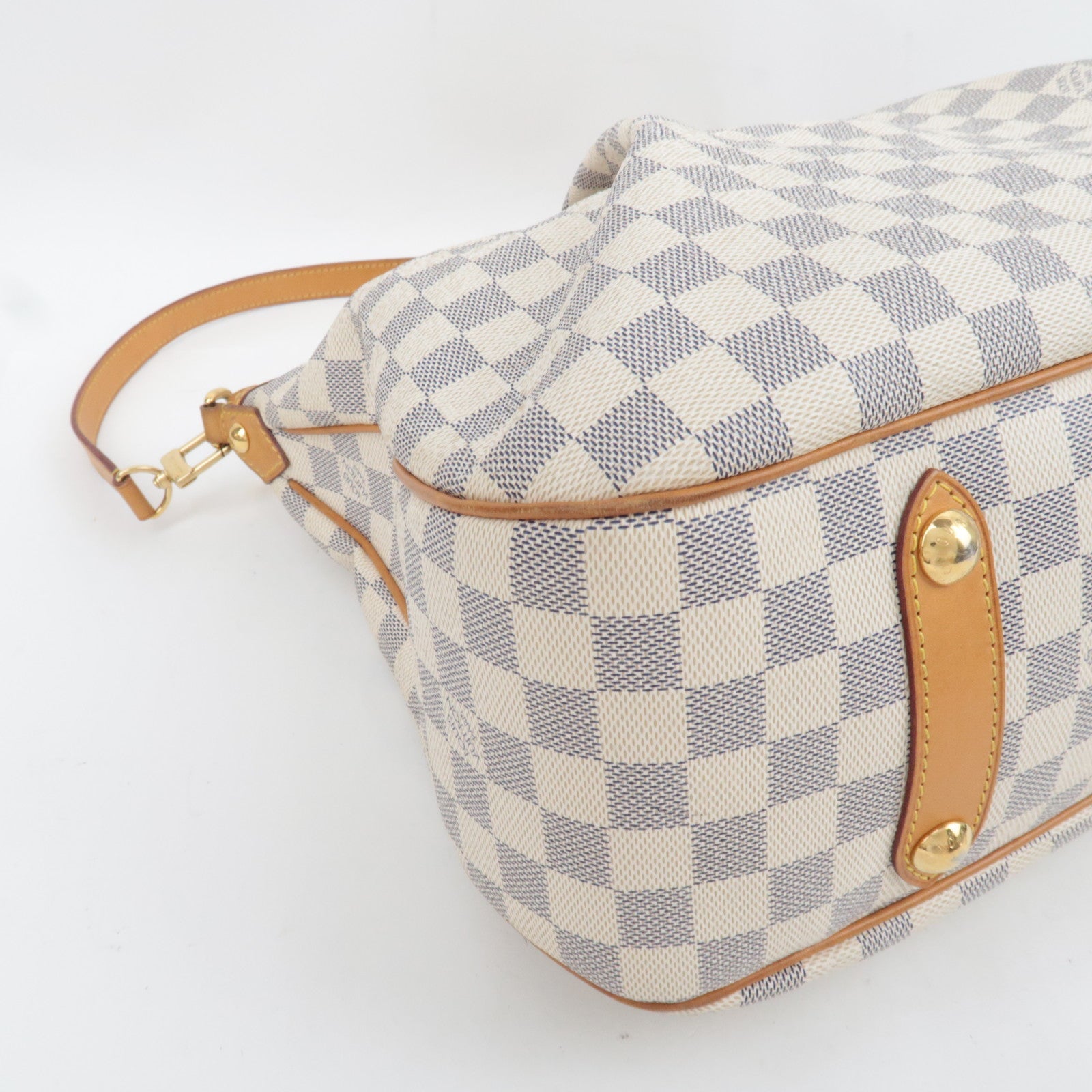 Louis Vuitton Damier Azur Siracusa GM Shoulder Bag N41111 SP2141 *Strap