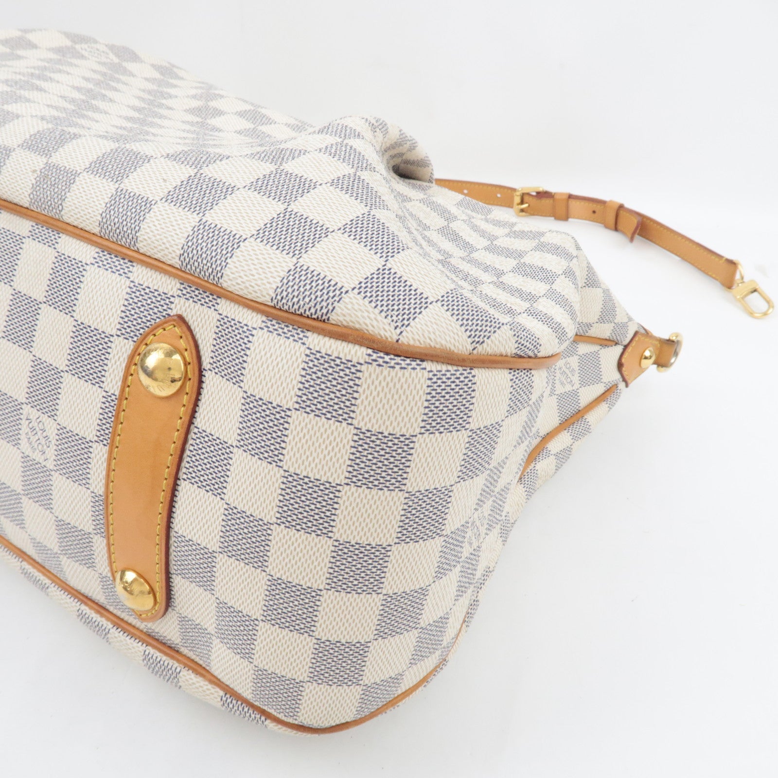 Louis Vuitton Damier Azur Siracusa GM Shoulder Bag N41111 SP2141 *Strap