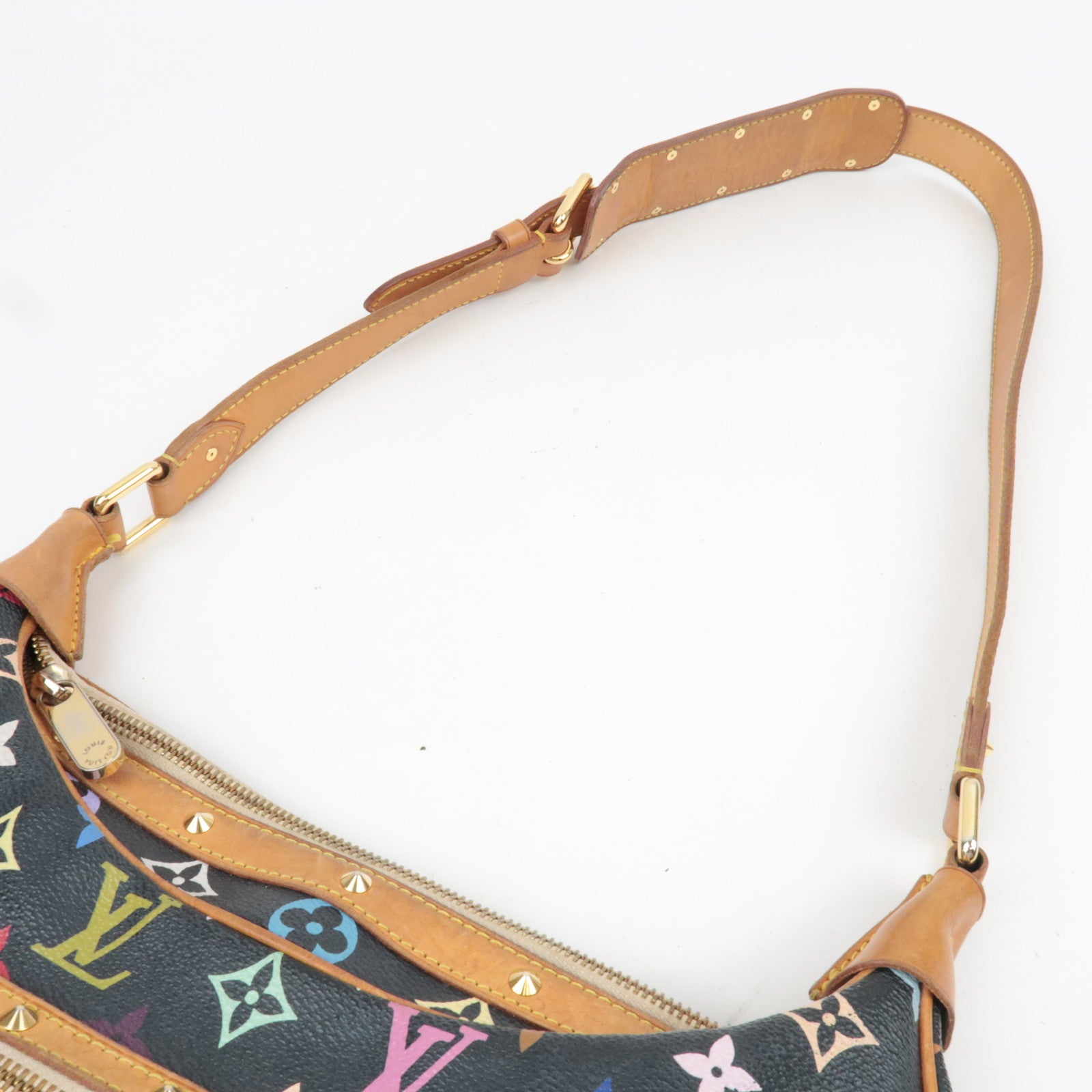 Louis Vuitton Monogram Multicolore Boulogne Shoulder Bag Noir M92638