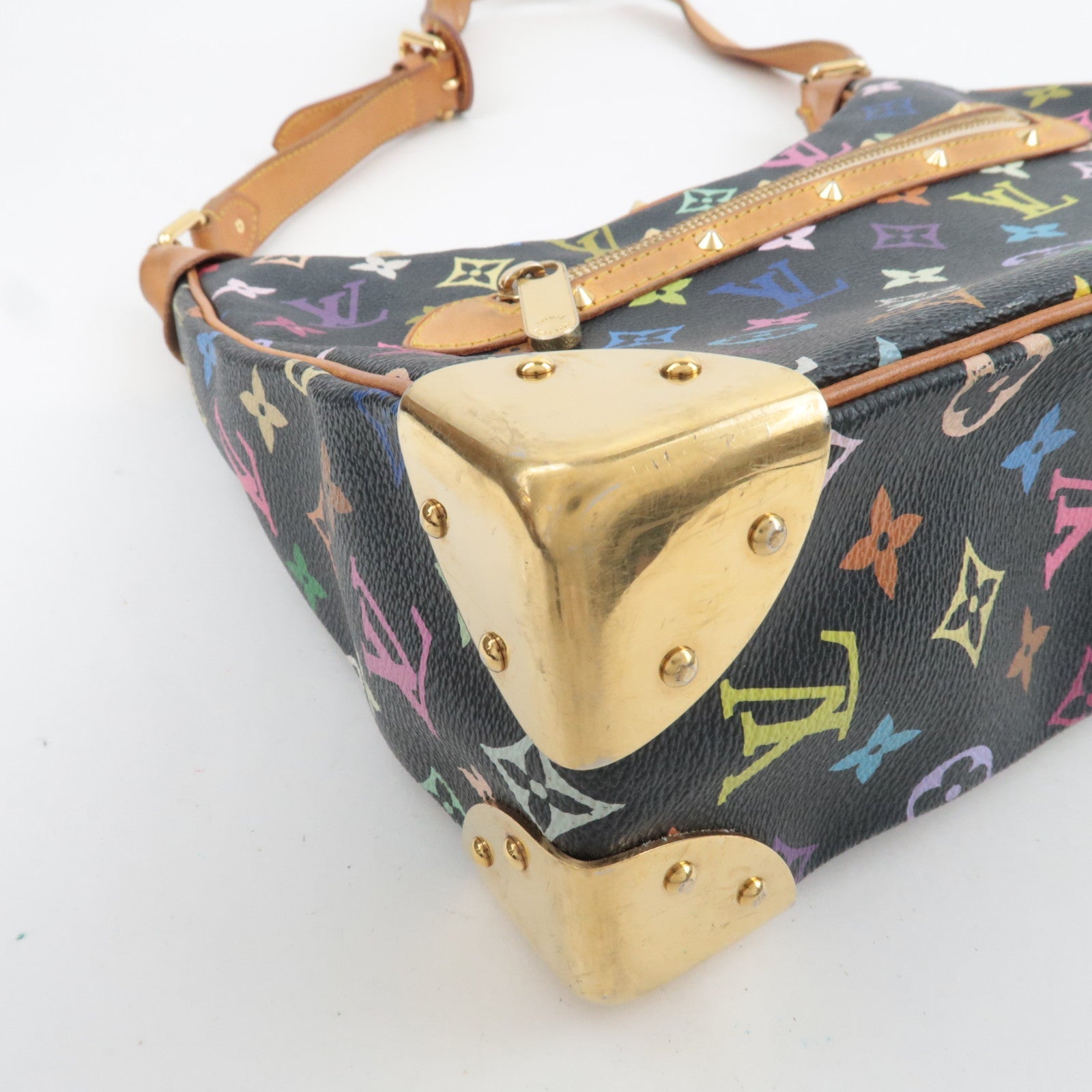 Louis Vuitton Monogram Multicolore Boulogne Shoulder Bag Noir M92638