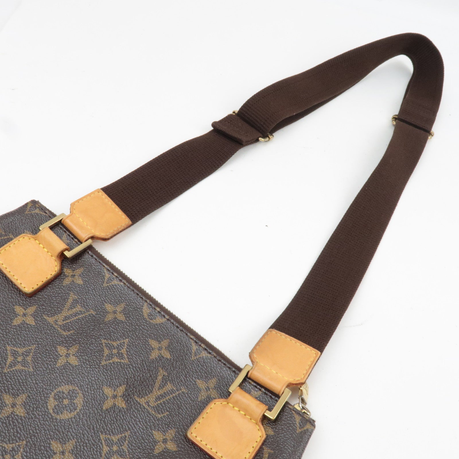 Louis Vuitton Monogram Pochette Bosphore Shoulder Bag M40044 MI1015