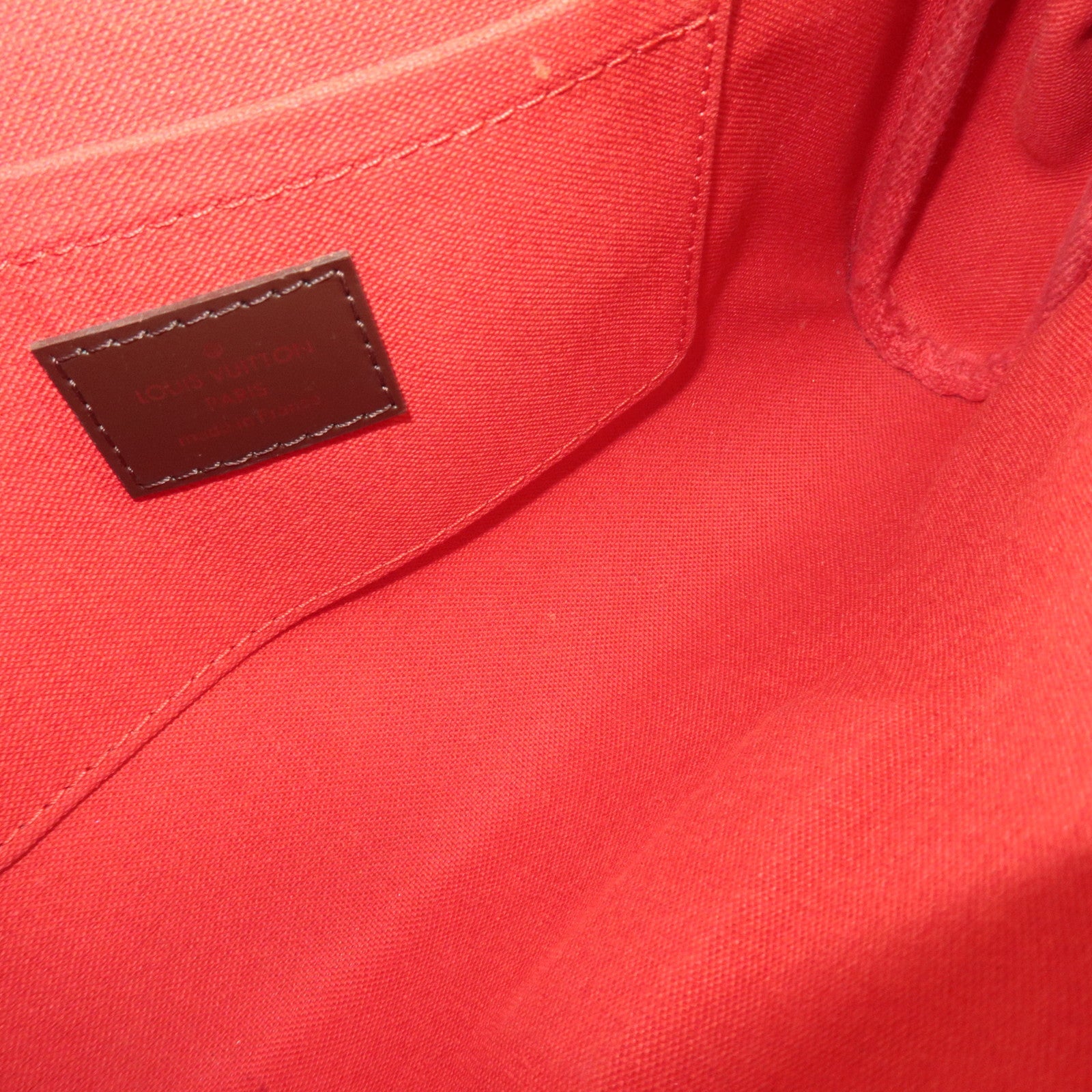 Louis Vuitton Damier Favorite MM 2Way Hand Bag N41129 FL3184 *Strap