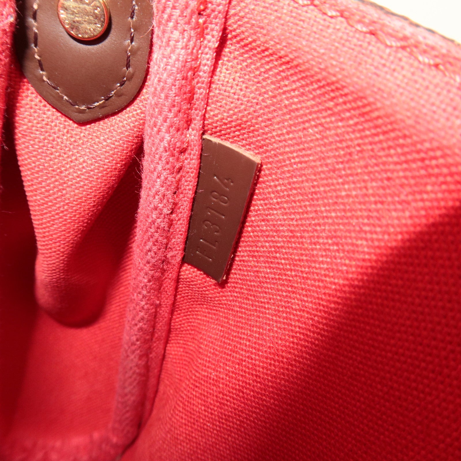 Louis Vuitton Damier Favorite MM 2Way Hand Bag N41129 FL3184 *Strap