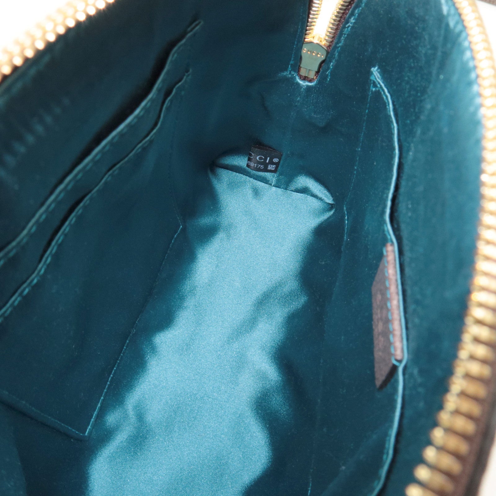 GUCCI Sherry Ophidia Shoulder Bag GG Supreme Leather Beige Brown 499621