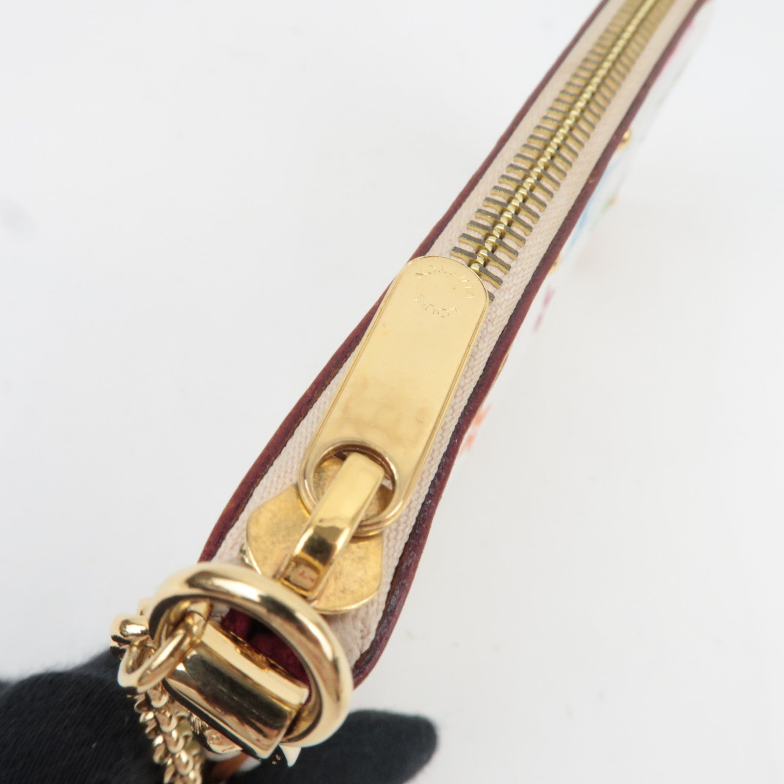 Louis Vuitton Monogram Multicolore Pochette Milla MM Mini Bag Blanc M60096 AA4059