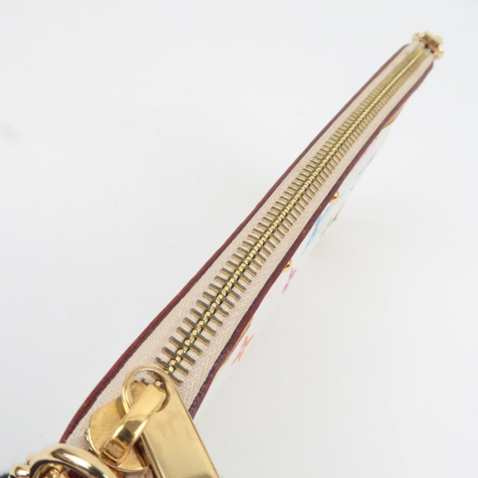 Louis Vuitton Monogram Multicolore Pochette Milla MM Mini Bag Blanc M60096 AA4059