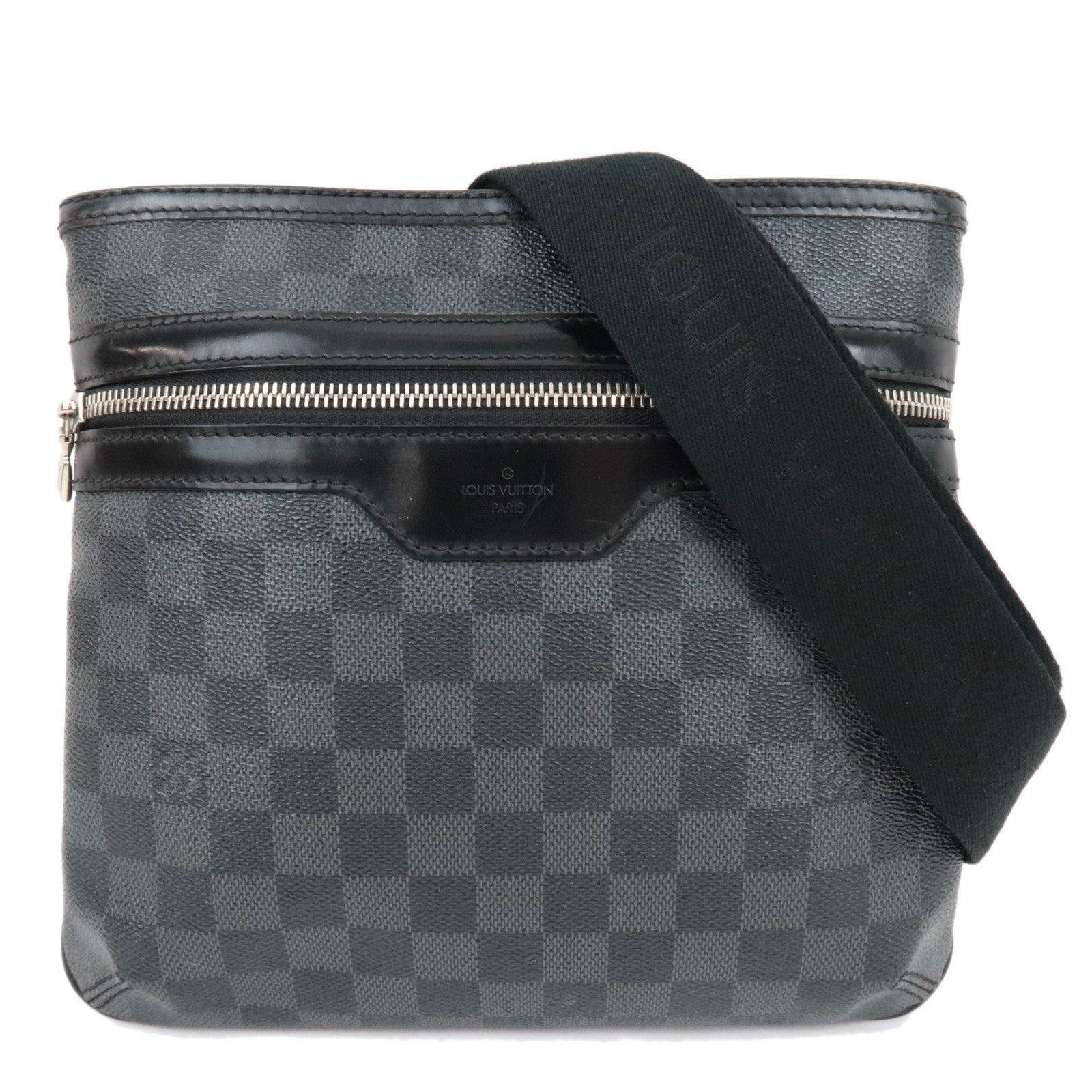 Louis Vuitton Damier Graphite Thomas Shoulder Bag N58028 VI405978587