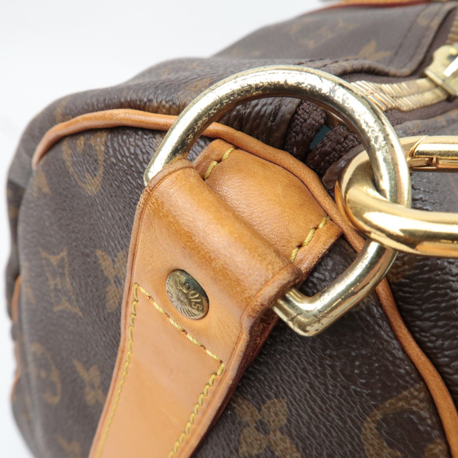Louis Vuitton Monogram Keepall Bandouliere 50 Travel Bag M41416 DU1141 *Strap, Name tag, Lock