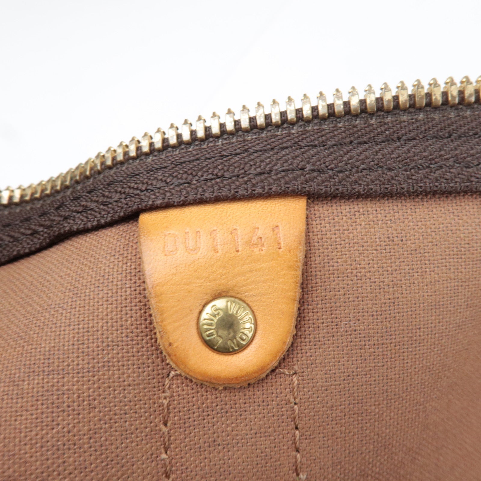 Louis Vuitton Monogram Keepall Bandouliere 50 Travel Bag M41416 DU1141 *Strap, Name tag, Lock