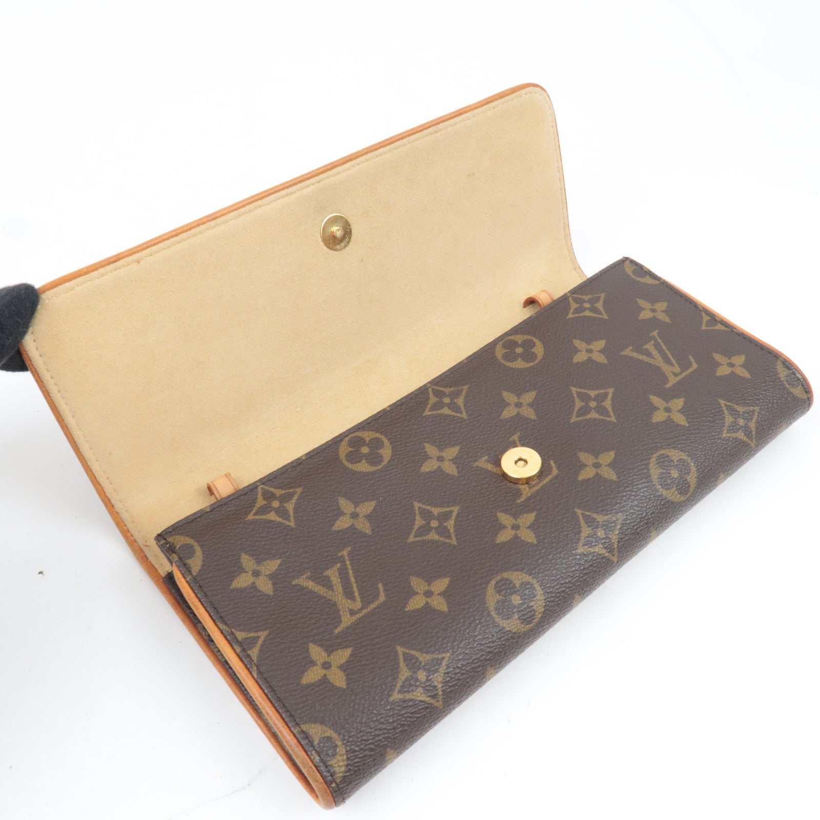 Louis Vuitton Monogram Pochette Twin GM Shoulder bag M51852 FL0031 *Strap
