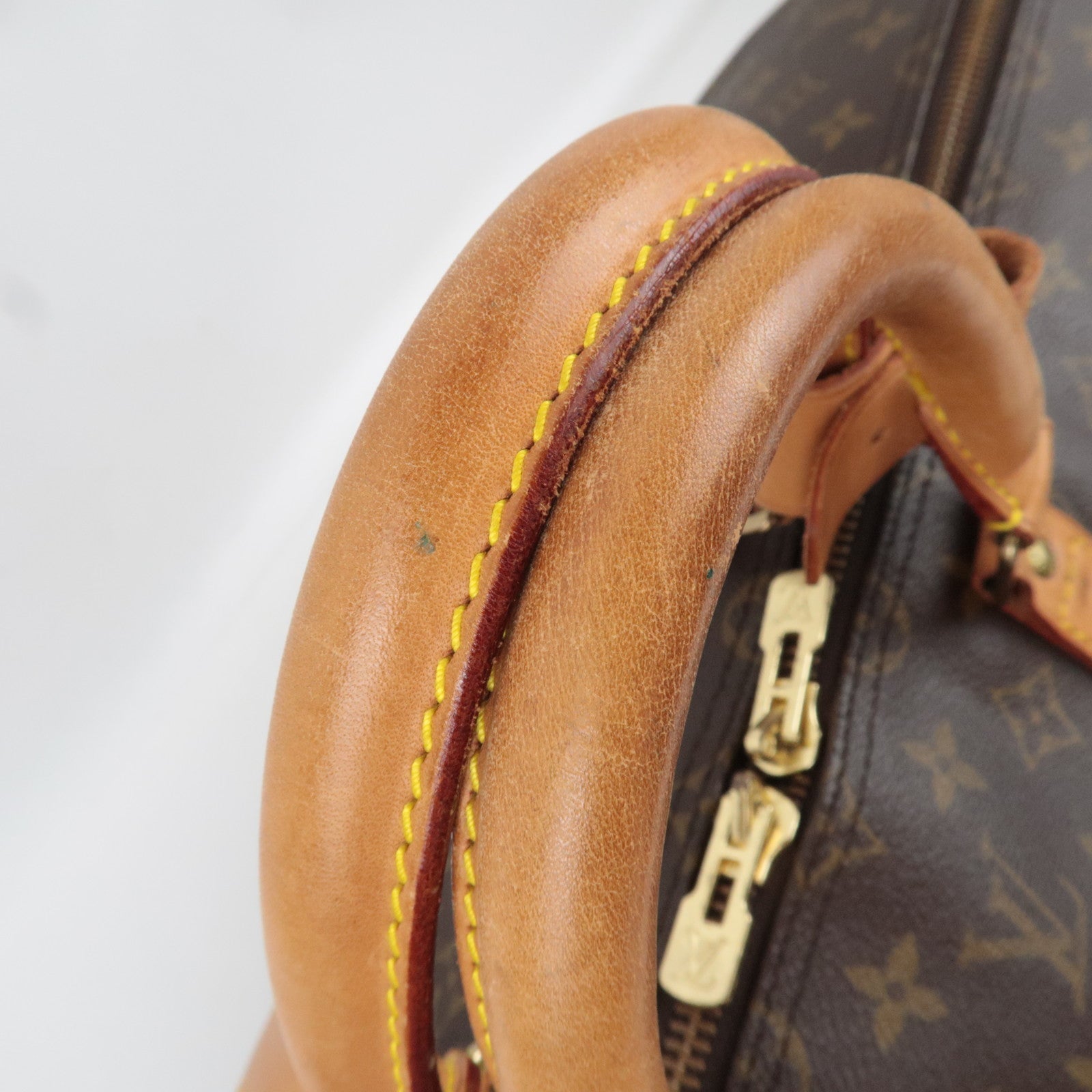 Louis Vuitton Monogram Keepall Bandouliere 55 Travel Bag M41414 VI0942 *Strap, Name tag, Poignet