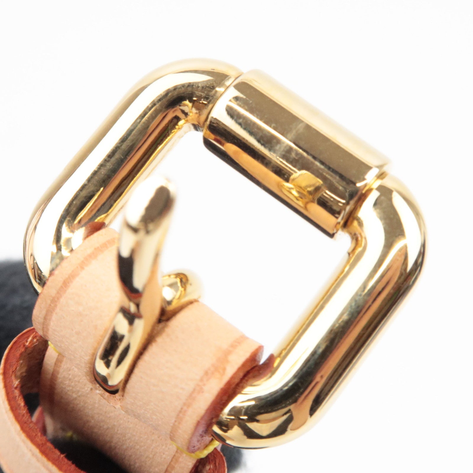 Louis Vuitton Shoulder Strap 72-82cm Leather Beige