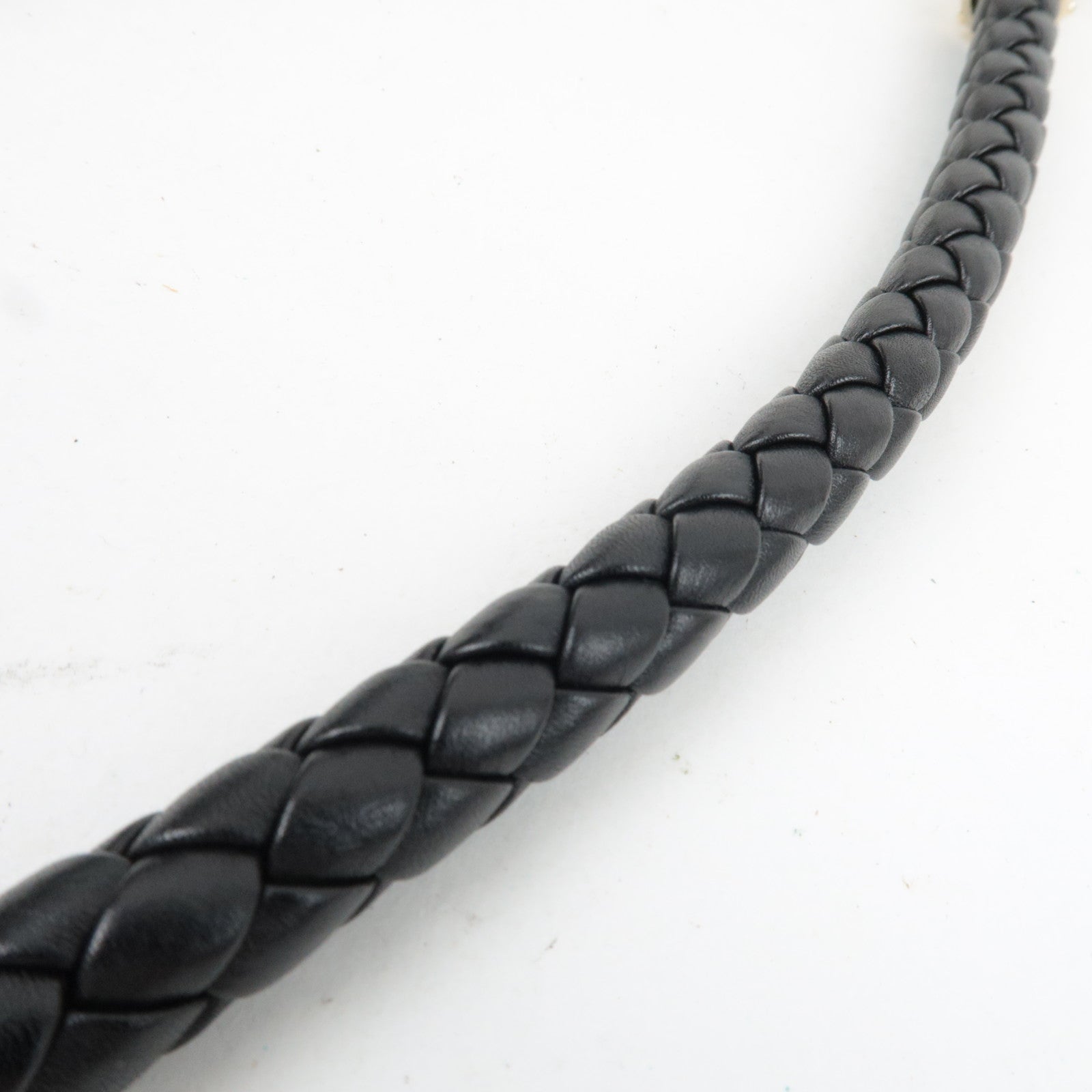 GUCCI Interlocking G One-Shoulder Bag Leather Black 167732