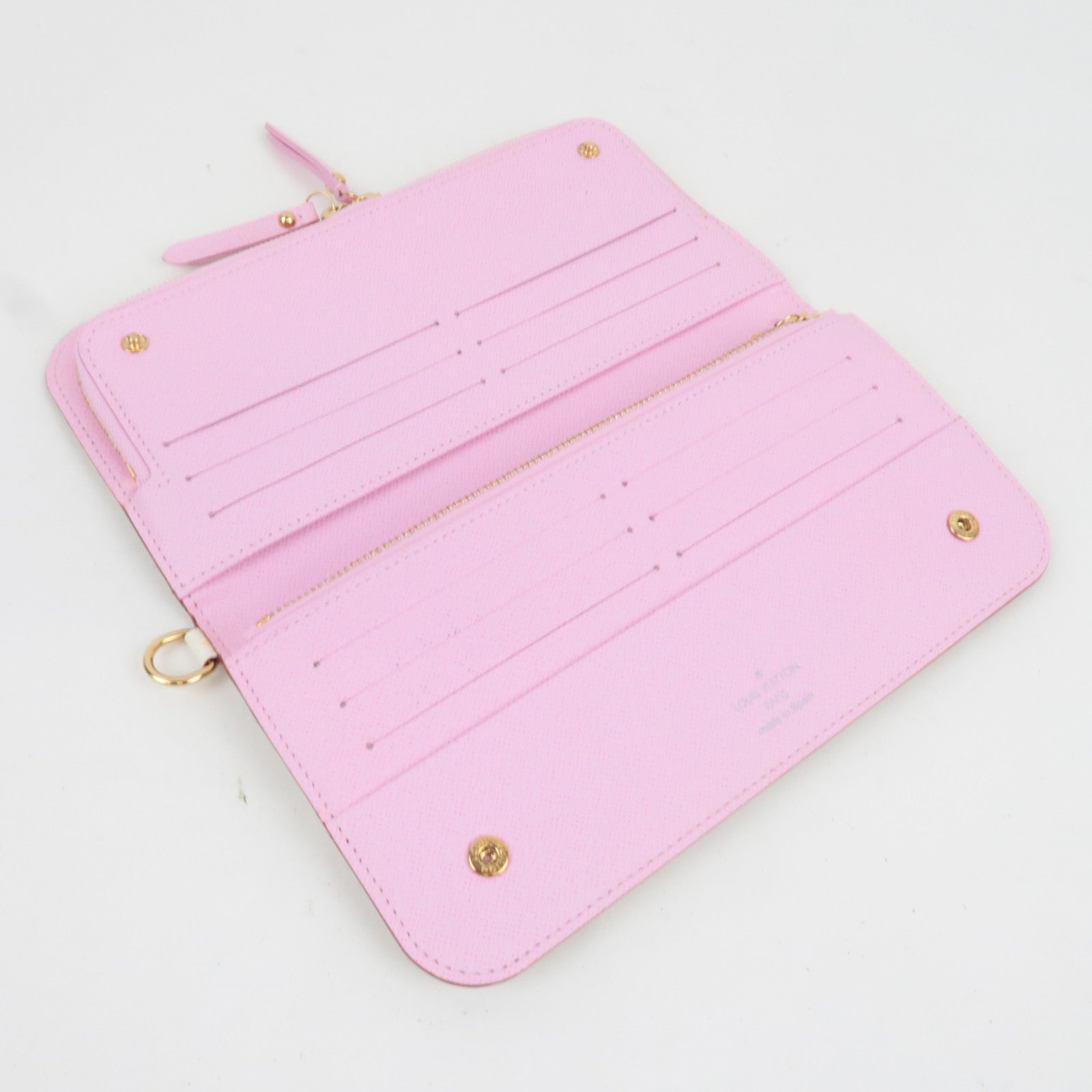 Louis Vuitton Monogram Multicolor Portefeuille Insolite Long Wallet Blanc M93751 CA4141 *Dust bag