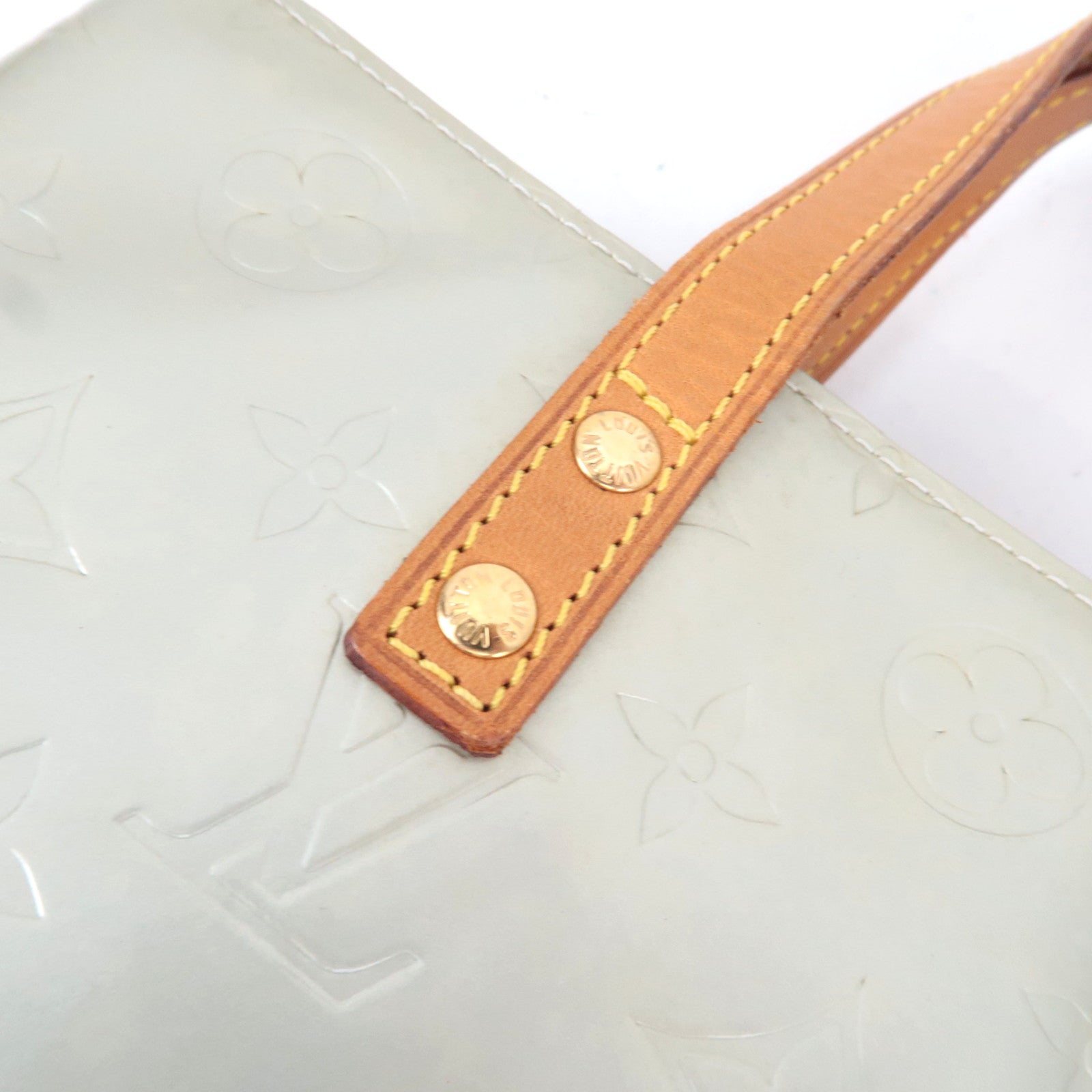 Louis Vuitton Monogram Vernis Reade PM Gris M91145 MI1021