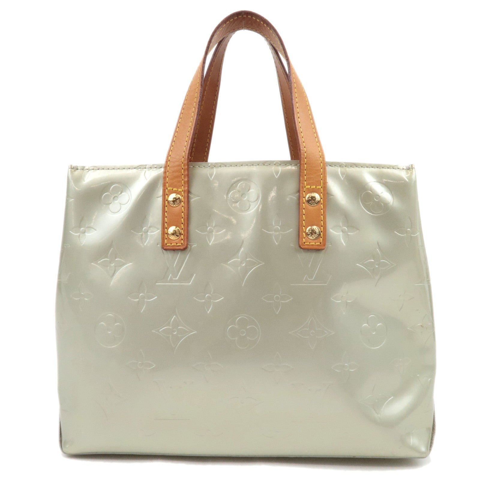 Louis Vuitton Monogram Vernis Reade PM Gris M91145 MI1021 78915