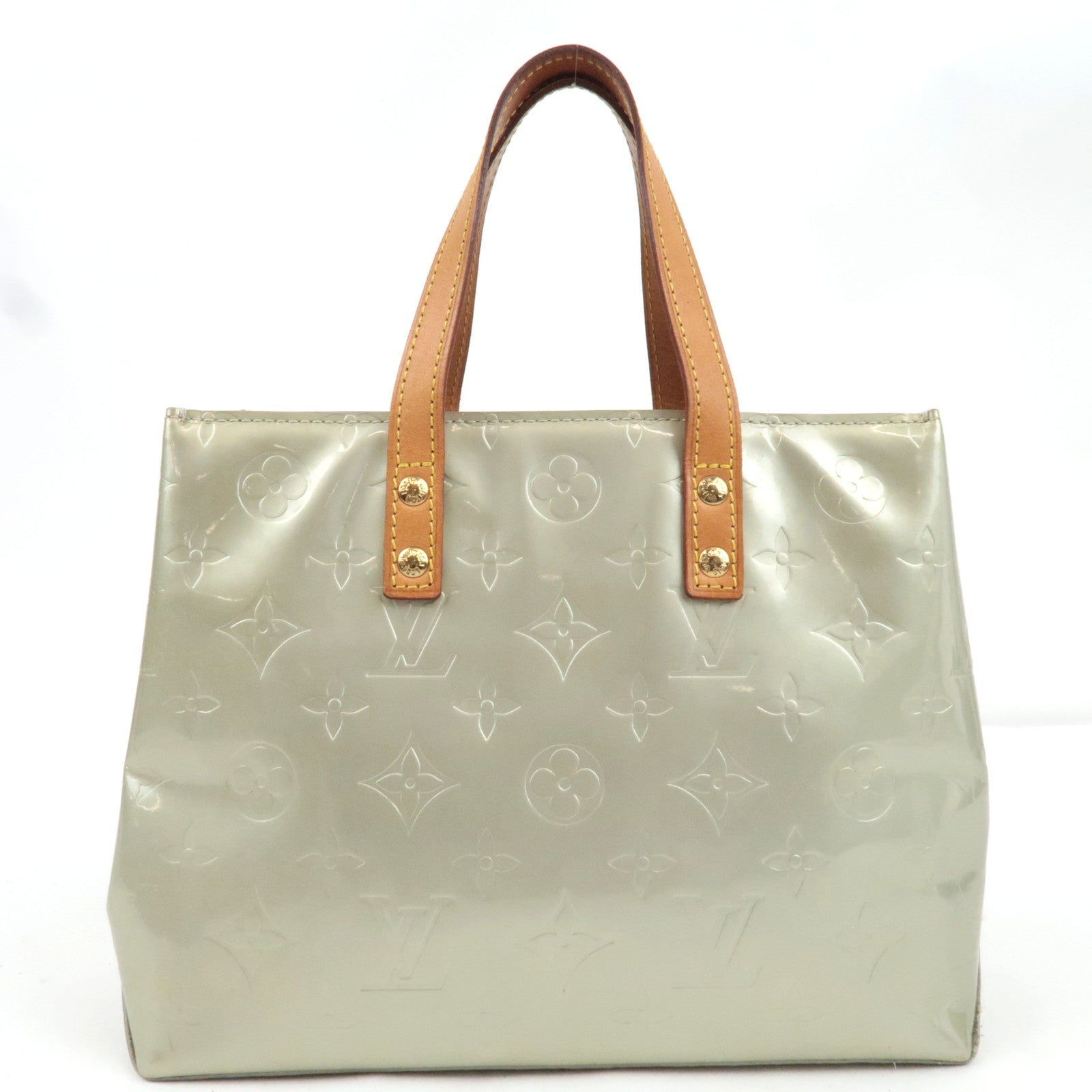 Louis Vuitton Monogram Vernis Reade PM Gris M91145 MI1021