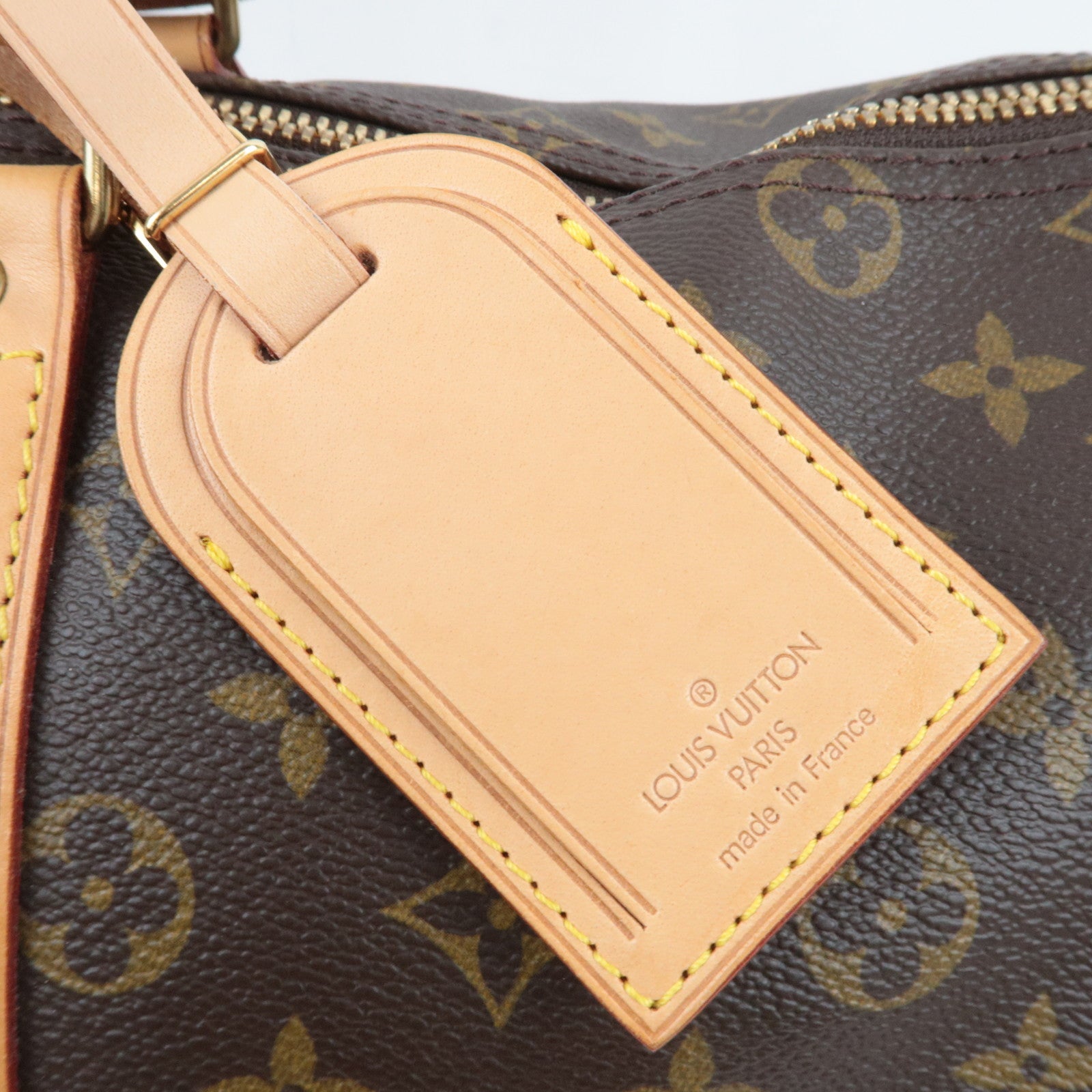 Louis Vuitton Monogram Keepall 45 Travel bag M41428 SP1918 *Name tag, Poignet