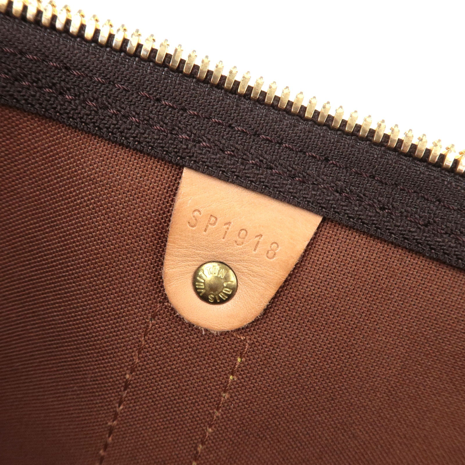 Louis Vuitton Monogram Keepall 45 Travel bag M41428 SP1918 *Name tag, Poignet
