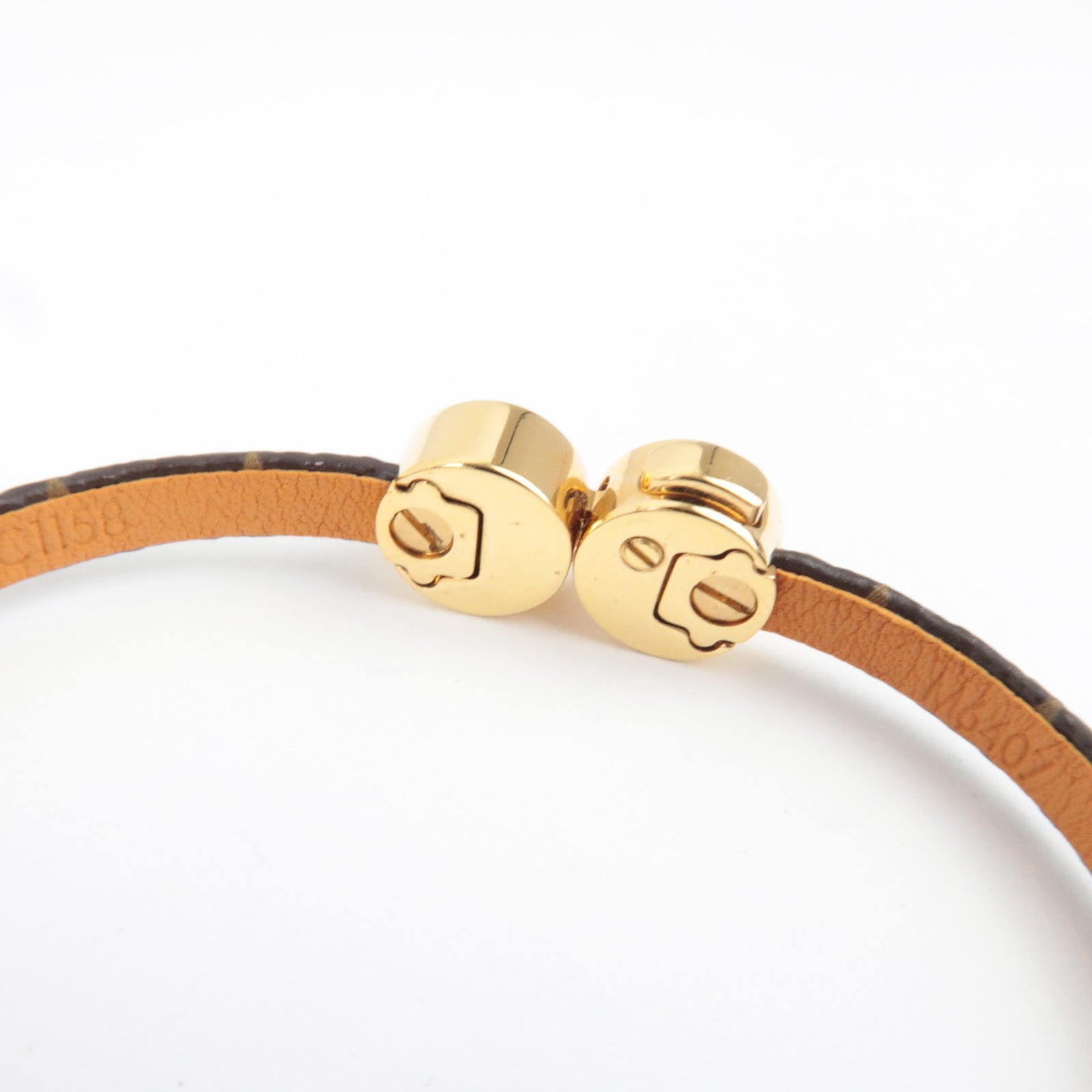 Louis Vuitton Monogram Bracelet Historic Mini M6407 BC1158
