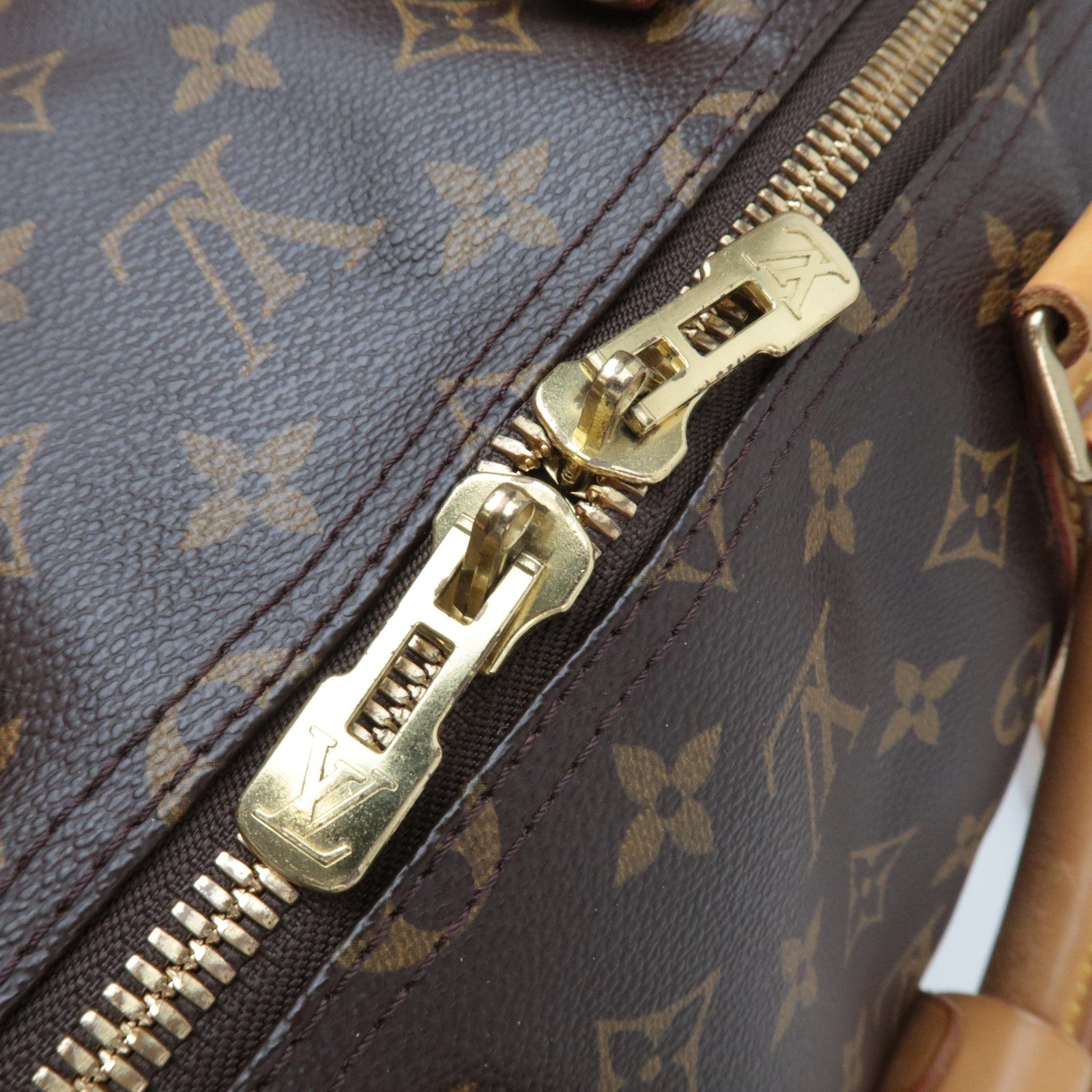 Louis Vuitton Monogram Keepall Bandouliere 55 Travel Bag M41414 MB0011 *Strap, Name tag, Poignet