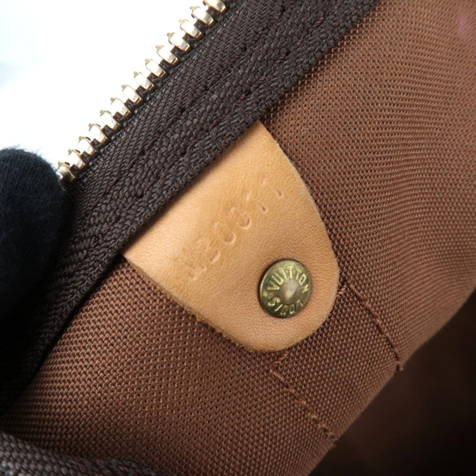 Louis Vuitton Monogram Keepall Bandouliere 55 Travel Bag M41414 MB0011 *Strap, Name tag, Poignet