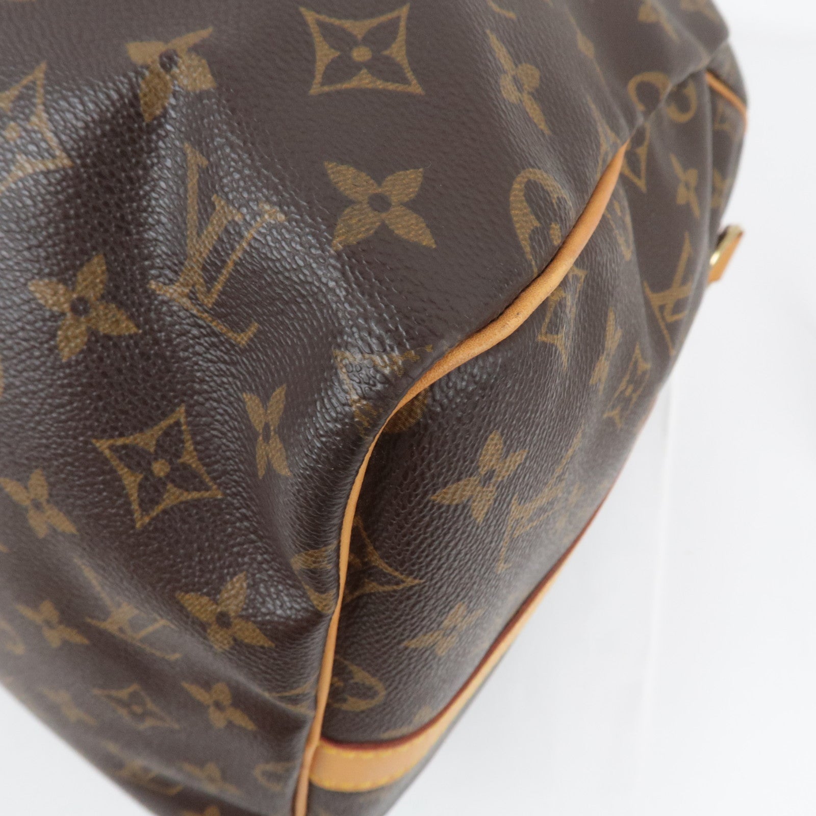 Louis Vuitton Monogram Keepall Bandouliere 55 Travel Bag M41414 MB0011 *Strap, Name tag, Poignet