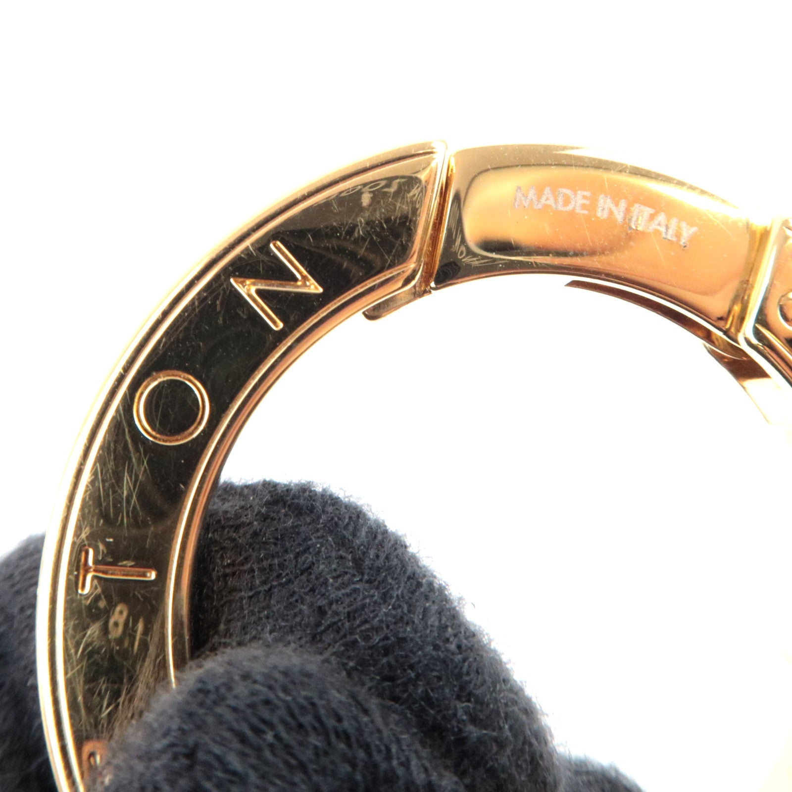 Louis Vuitton Porte Cles Swing Fringe Bag Charm Metal Gold M65215 CX0114