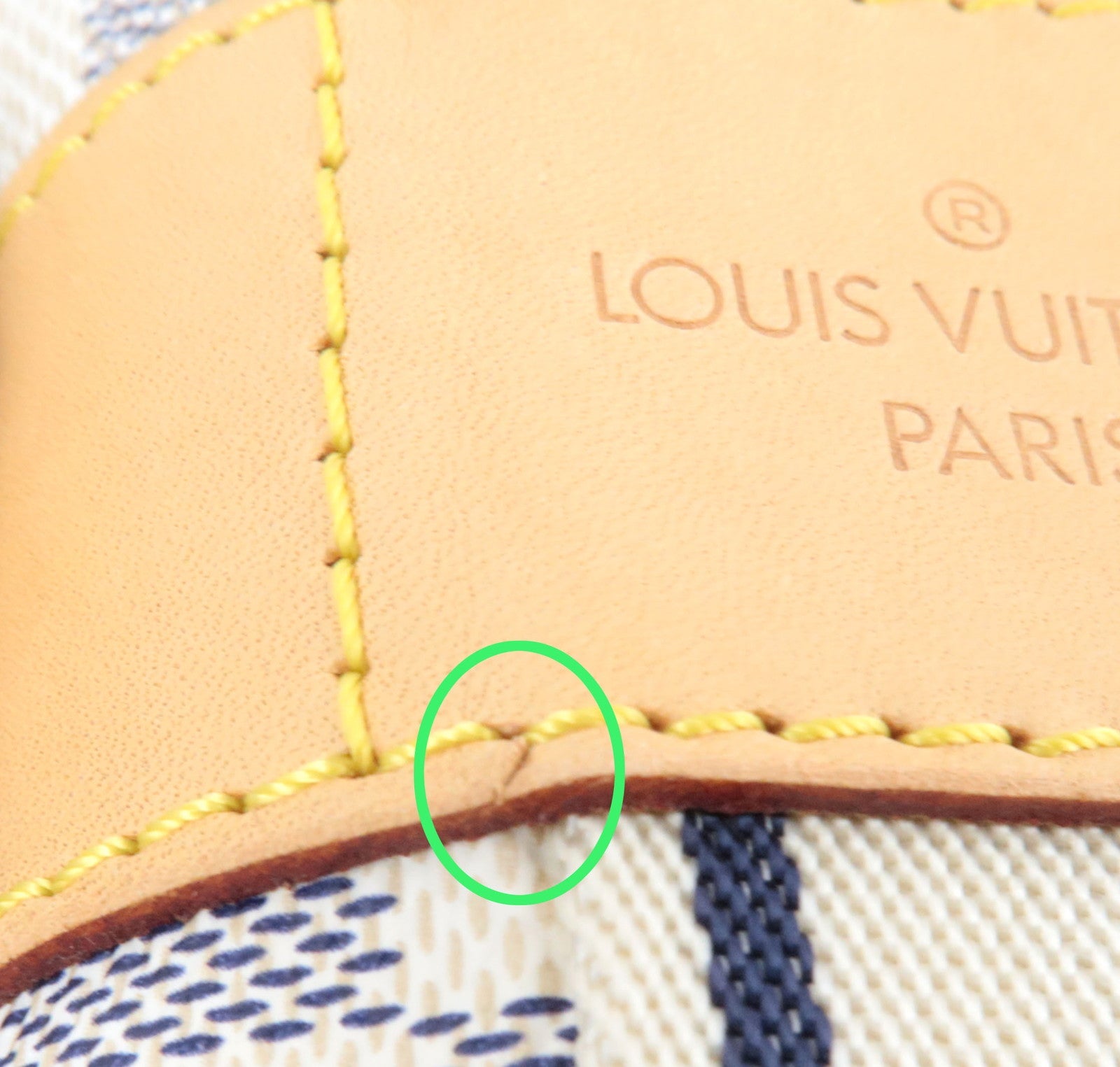 Louis Vuitton Damier Azur Naviglio Shoulder Bag N51189 SR0067 bag