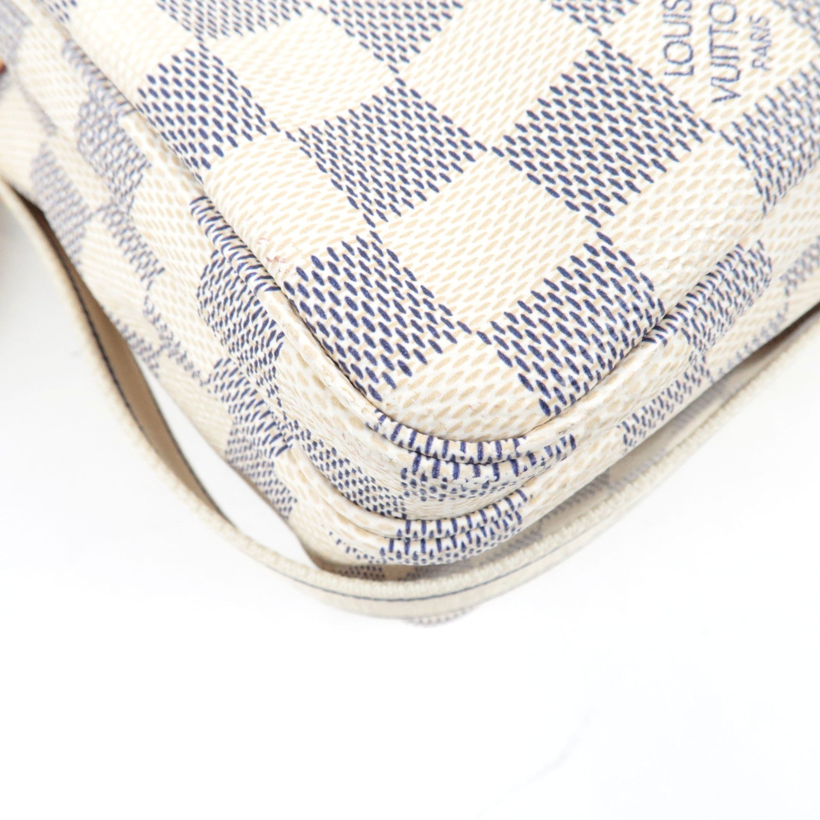 Louis Vuitton Damier Azur Naviglio Shoulder Bag N51189 SR0067 bag
