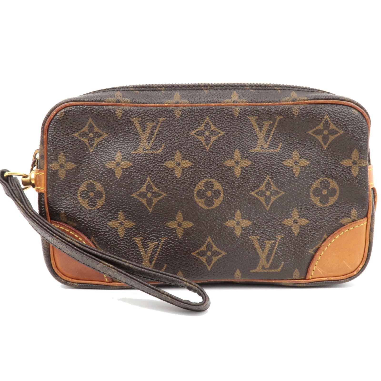 Louis Vuitton Monogram Marly Dragonne PM Clutch Bag M51827 SL192379024