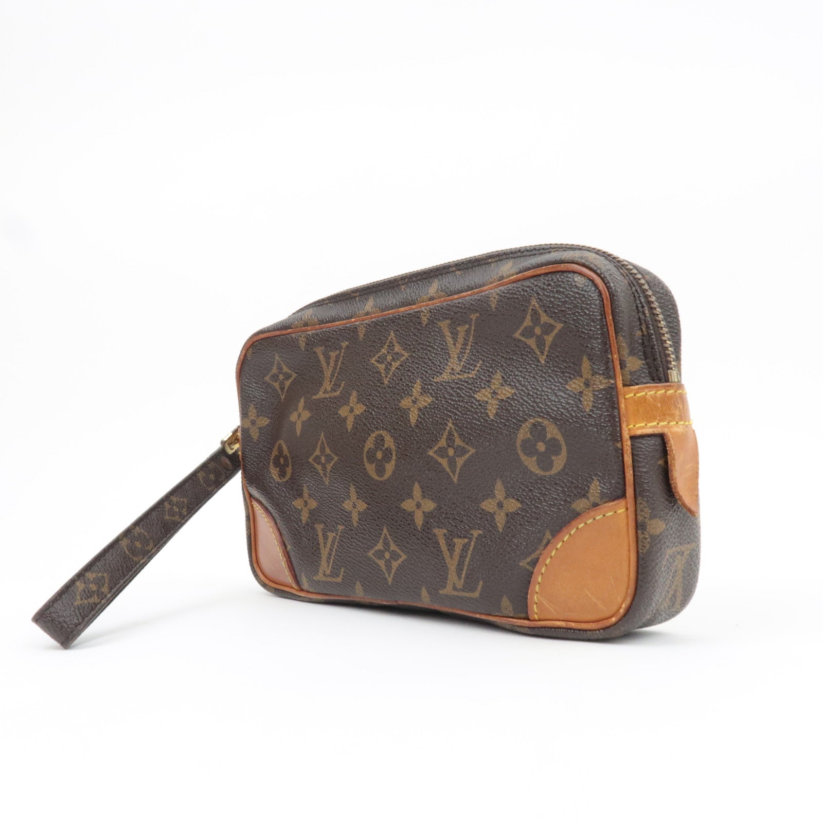 Louis Vuitton Monogram Marly Dragonne PM Clutch Bag M51827 SL1923