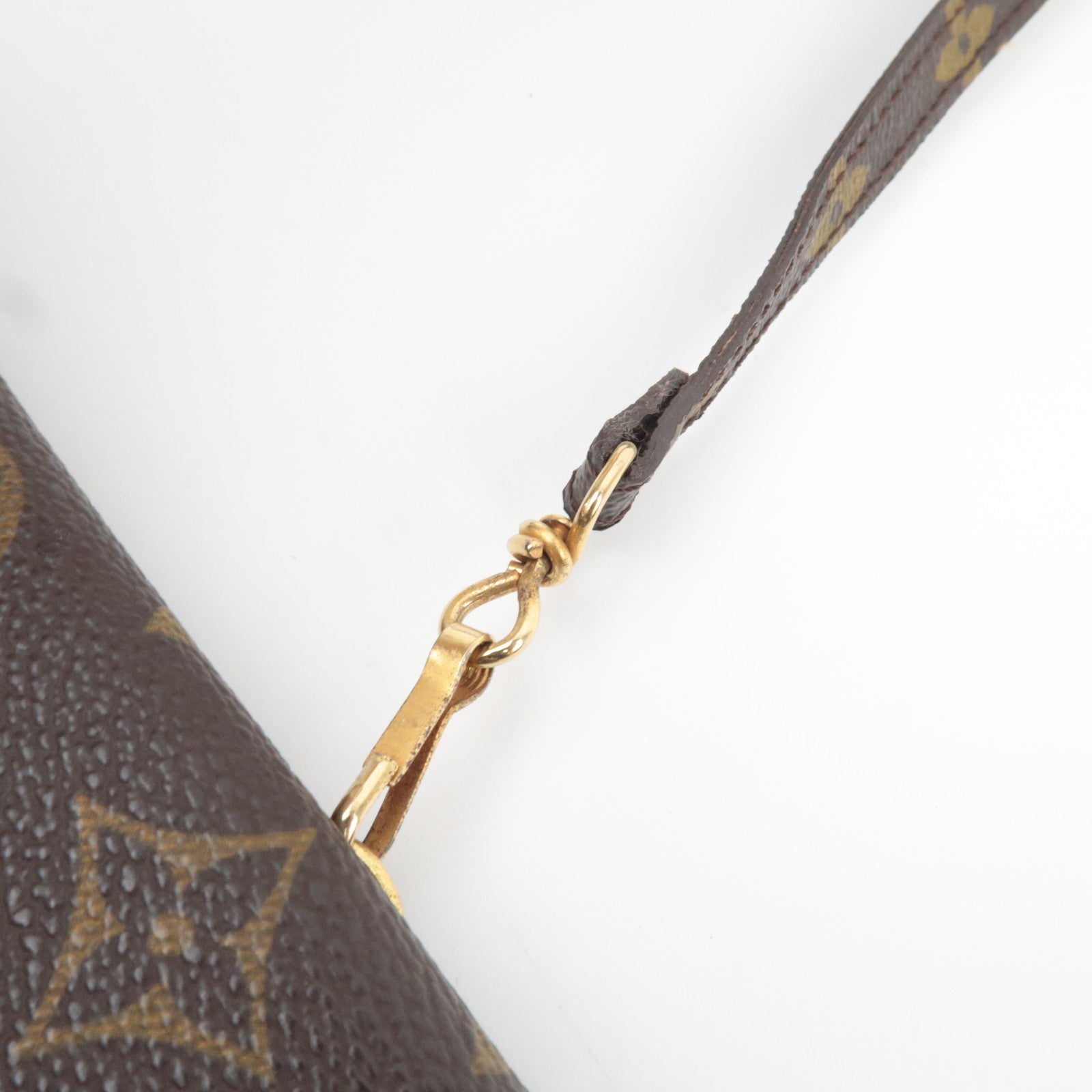 Louis Vuitton Monogram Double Rabbat Shoulder Bag M51815