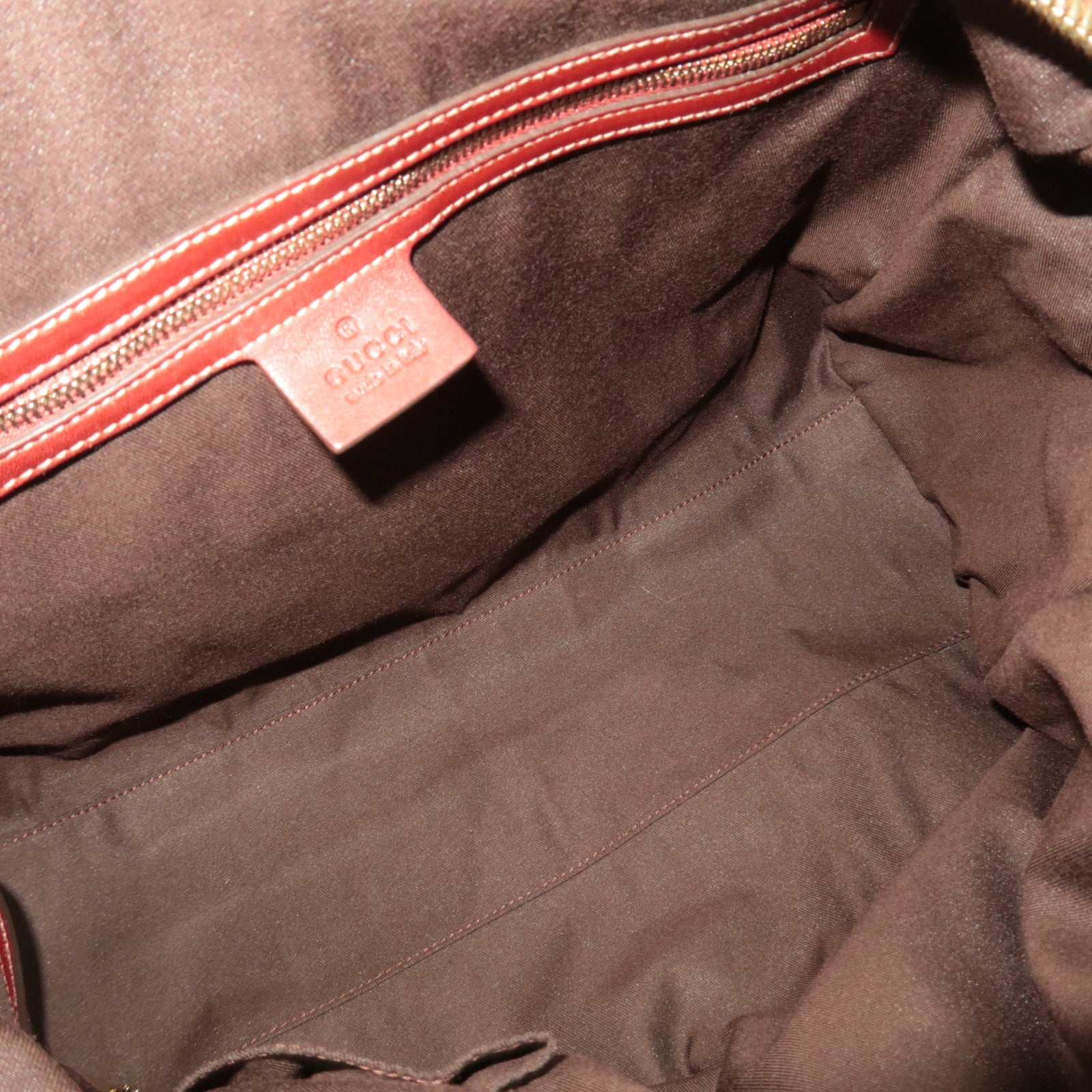 GUCCI Horsebit 85th Anniversary Boston Bag Velvet Brown Burgundy 163290 *Dust bag, Key Lock, Clochette