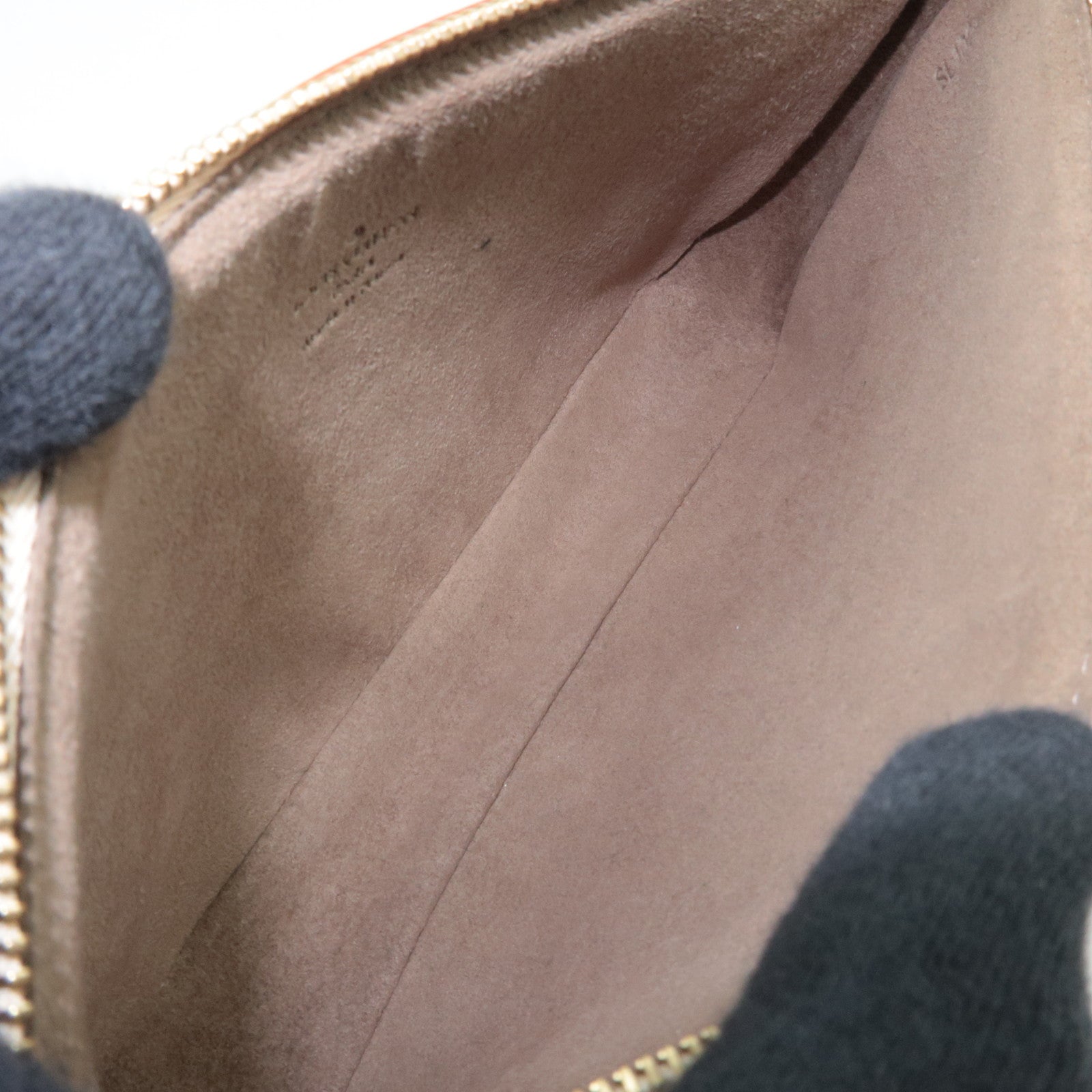 Louis Vuitton Monogram Multicolo Pochette Accessoires Handbag Noir M92648 SL1004