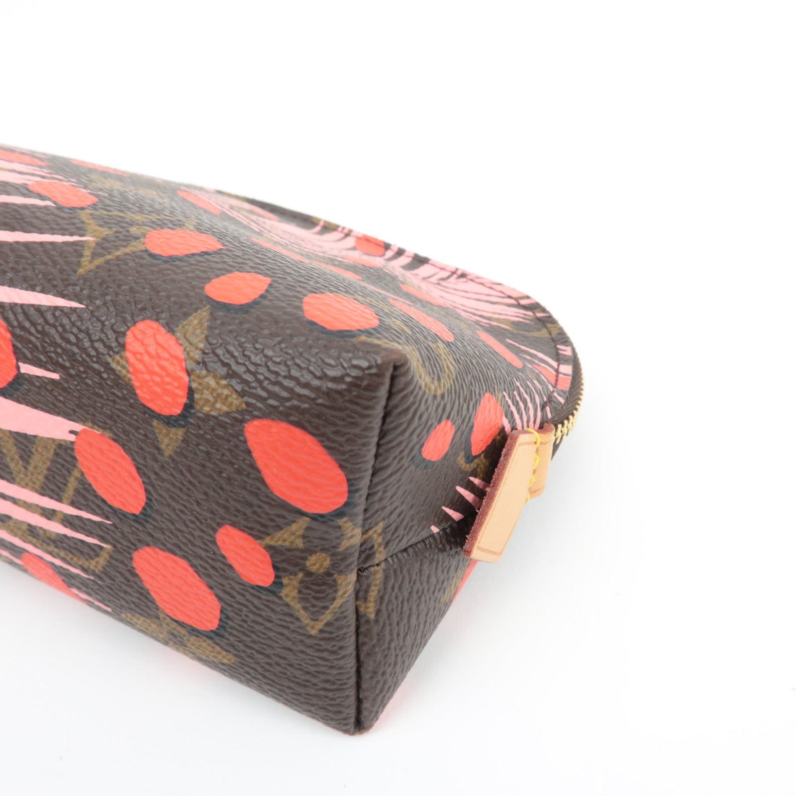 Louis Vuitton Monogram Jungle Dot Pochette Cosmetic M41425 SR1116 *Dust bag