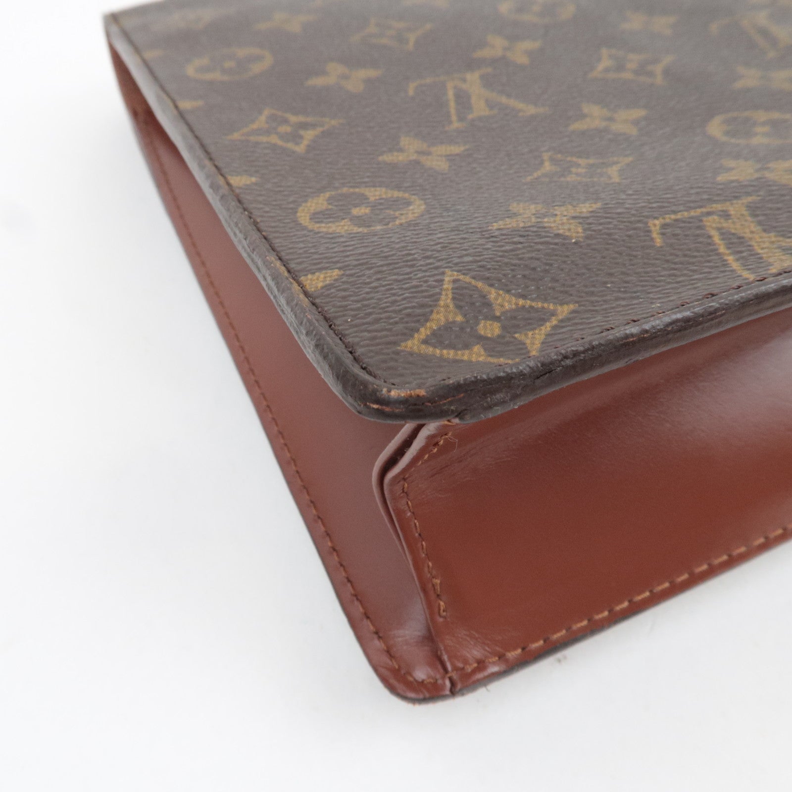 Louis Vuitton Monogram Monceau 2Way Handbag M51185 A20954 *Strap, Key