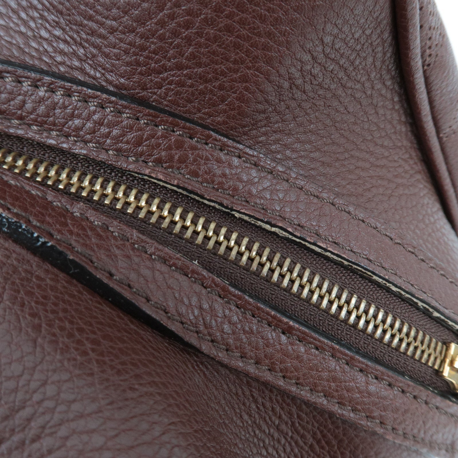 Louis Vuitton Monogram Mahina Lunar GM Shoulder Bag Acajou M95970 TH2099 *Dust bag