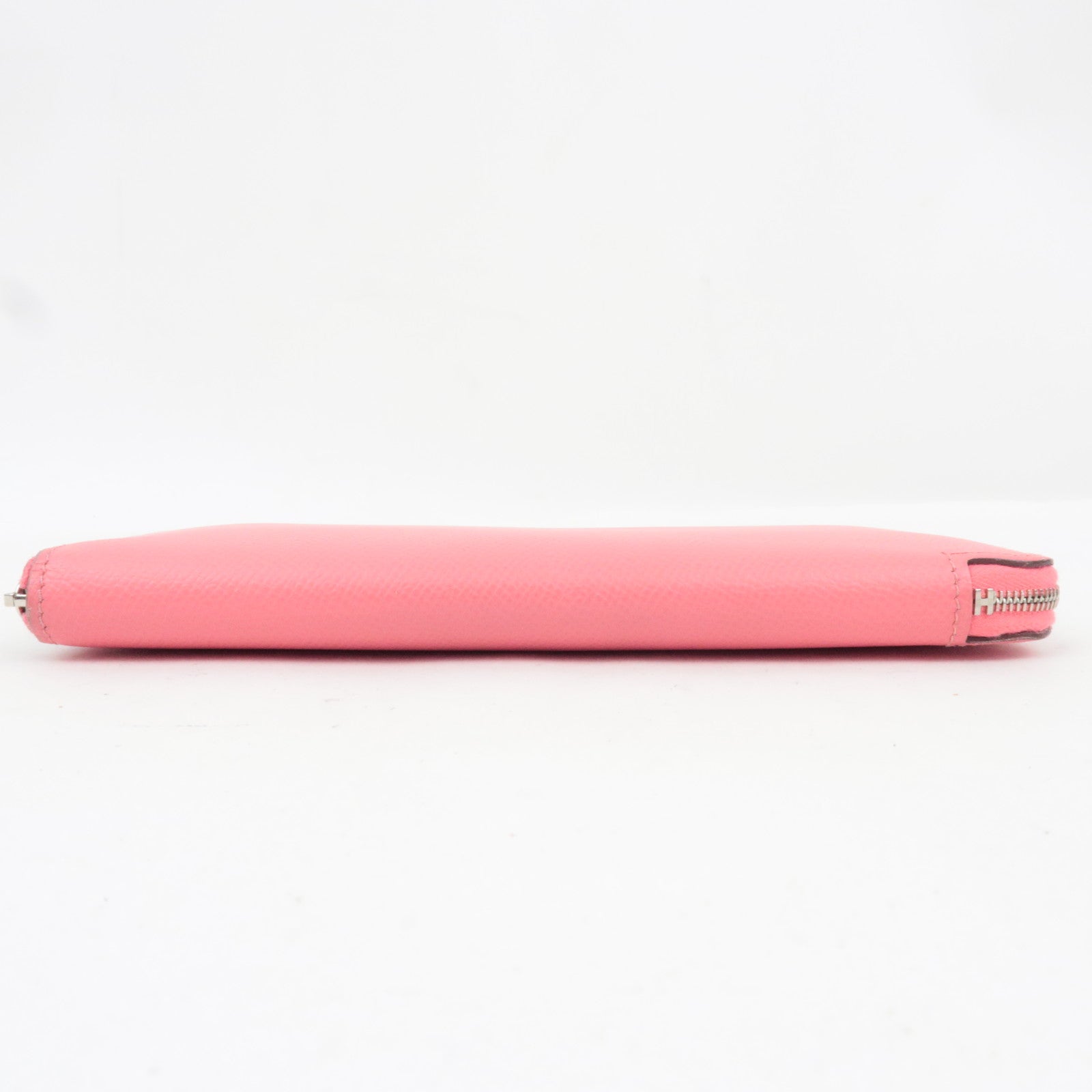 HERMES Azap Silkin Long Wallet X Mark (2016) Veau Epsom Rose Azalea *Box