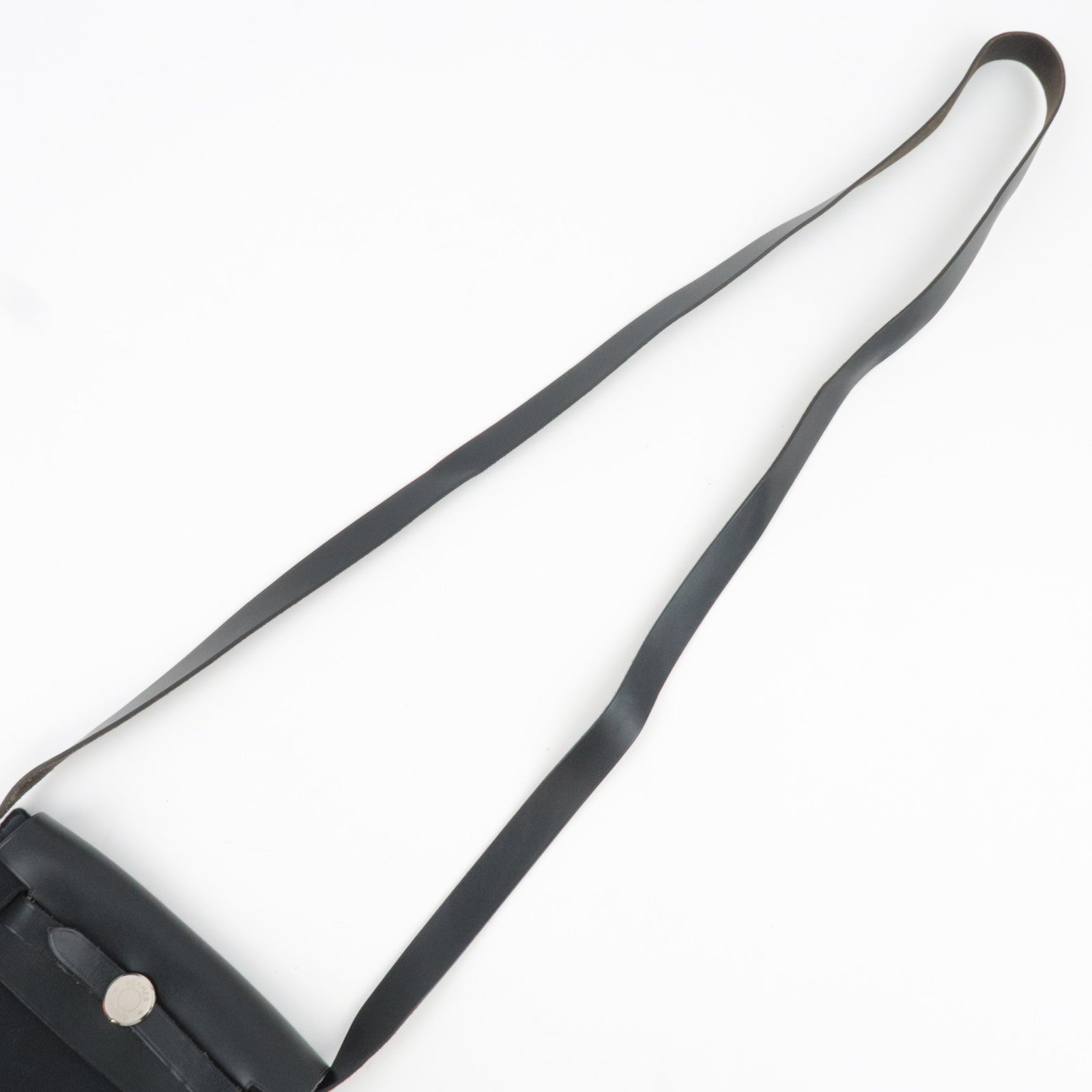 HERMES Her Bag TPM Shoulder Bag □H Stamp (2004) Toile Officier Leather Black Beige *Dust bag, Spare bag