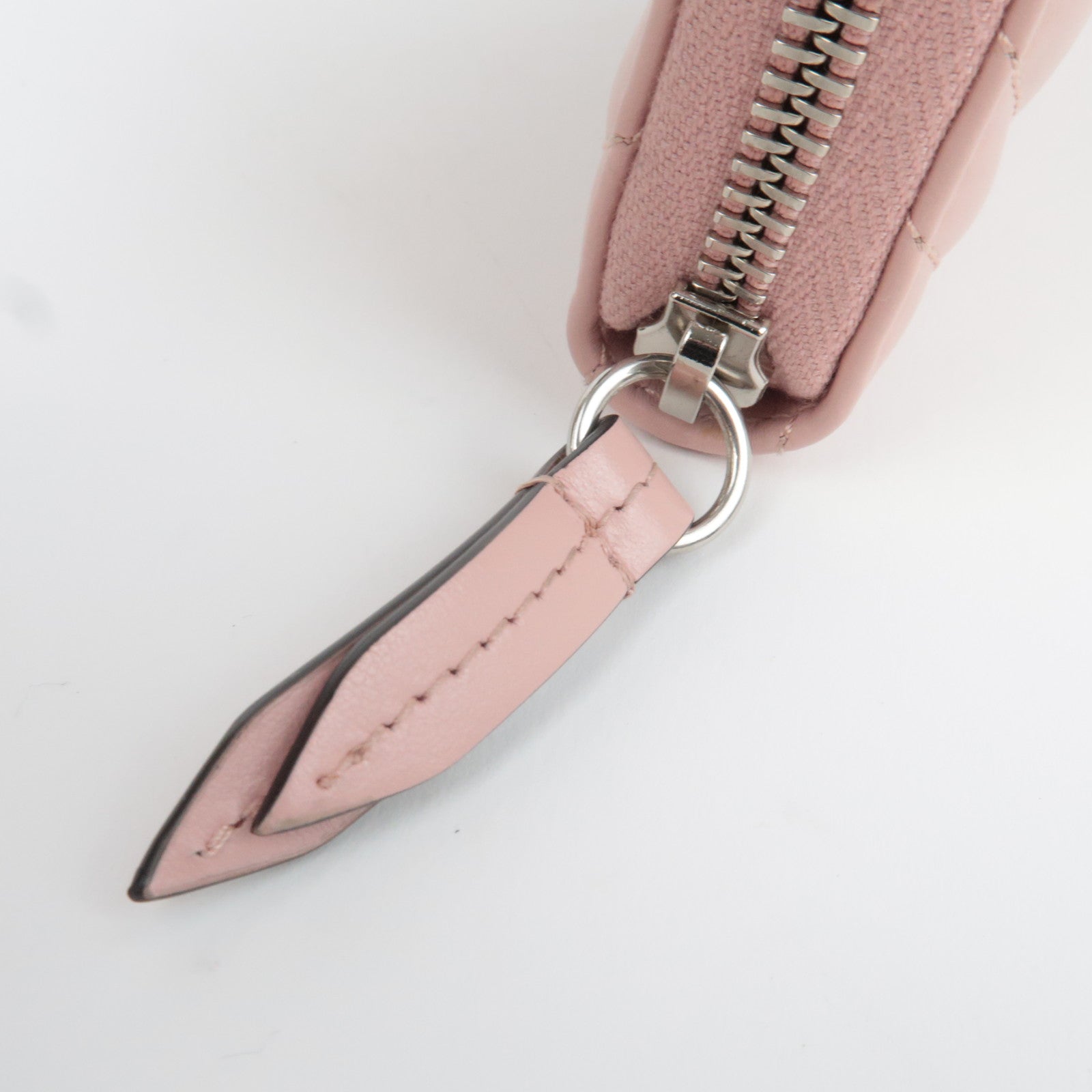 GUCCI GG Marmont Round Zip Long Wallet Leather Pink 443123 *Box, Dust bag