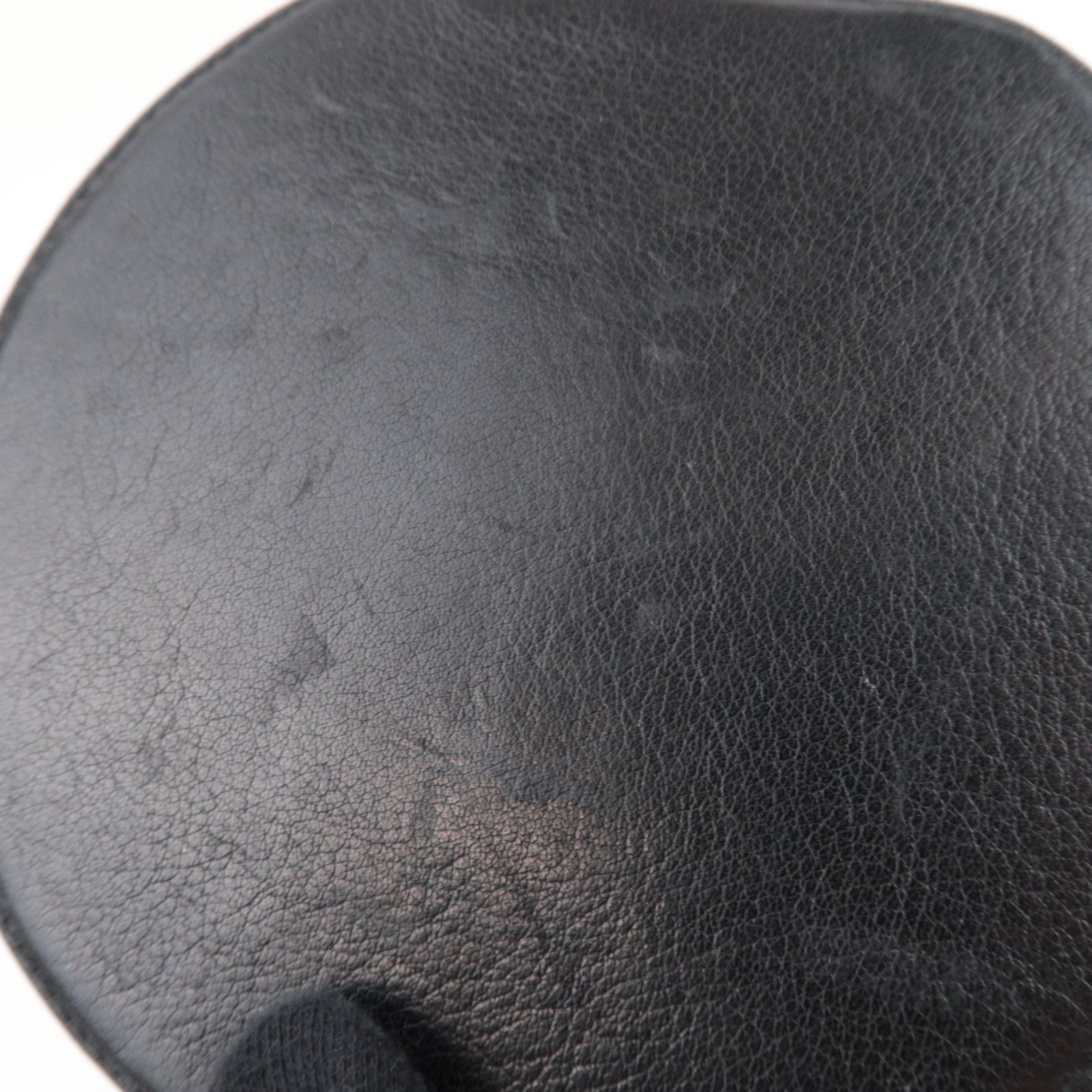 CHANEL Cocomark Jewelry Case Lambskin Black Gold HDW 2982376 *Cushion, Ring holder