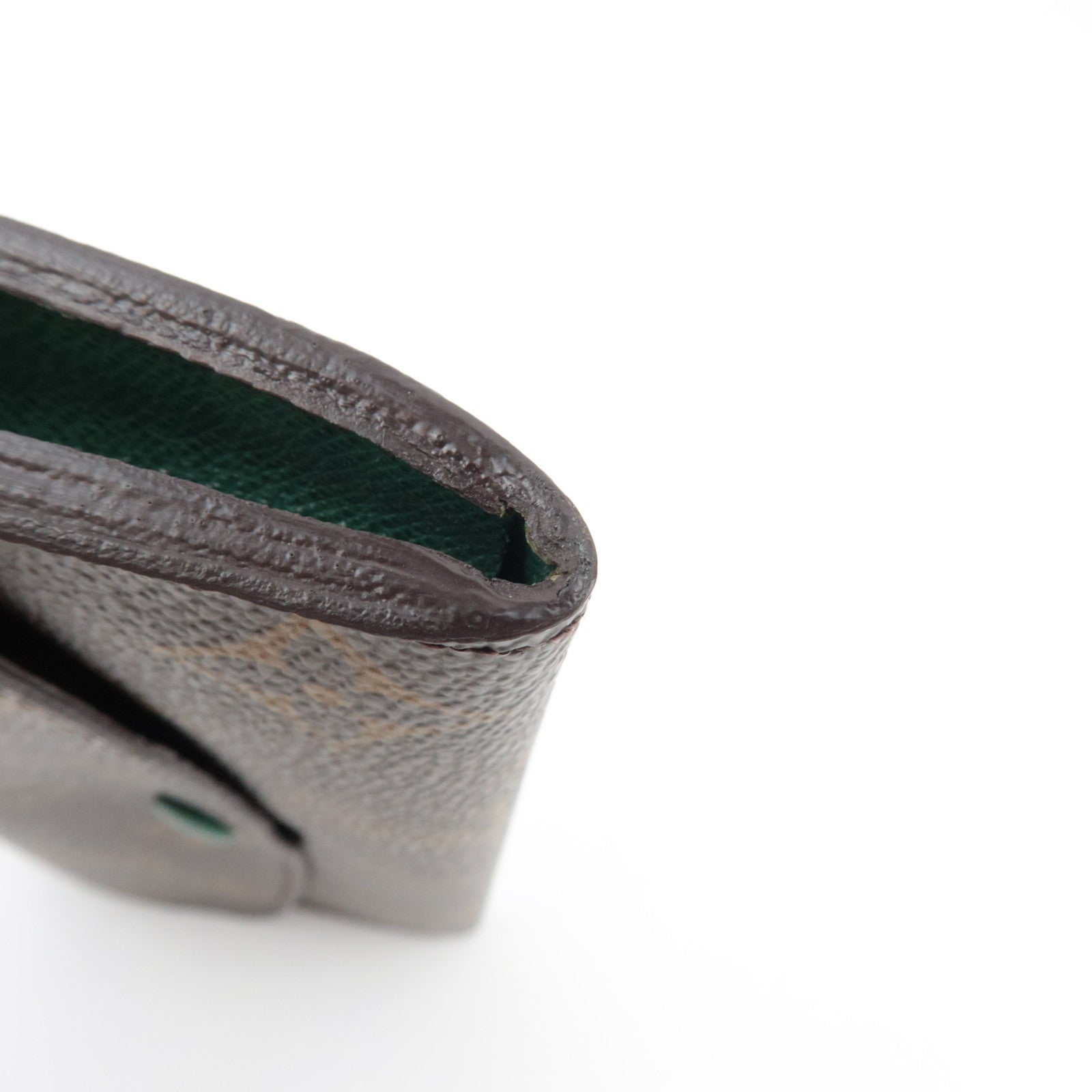 Louis Vuitton Monogram Portefeuille Emily Long Wallet Vert M60137 CA4089 *Box, Dust bag