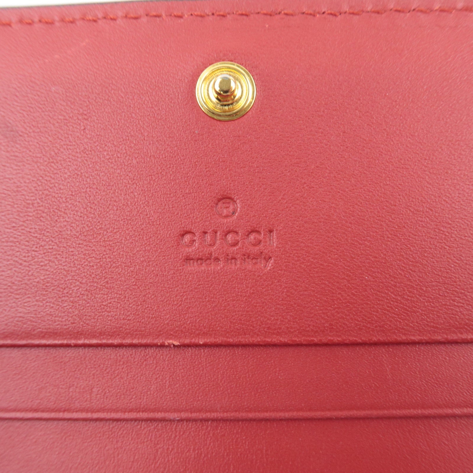 GUCCI GG Supreme Bosco Bifold Wallet GG Supreme Beige 506277 *Box, Dust bag