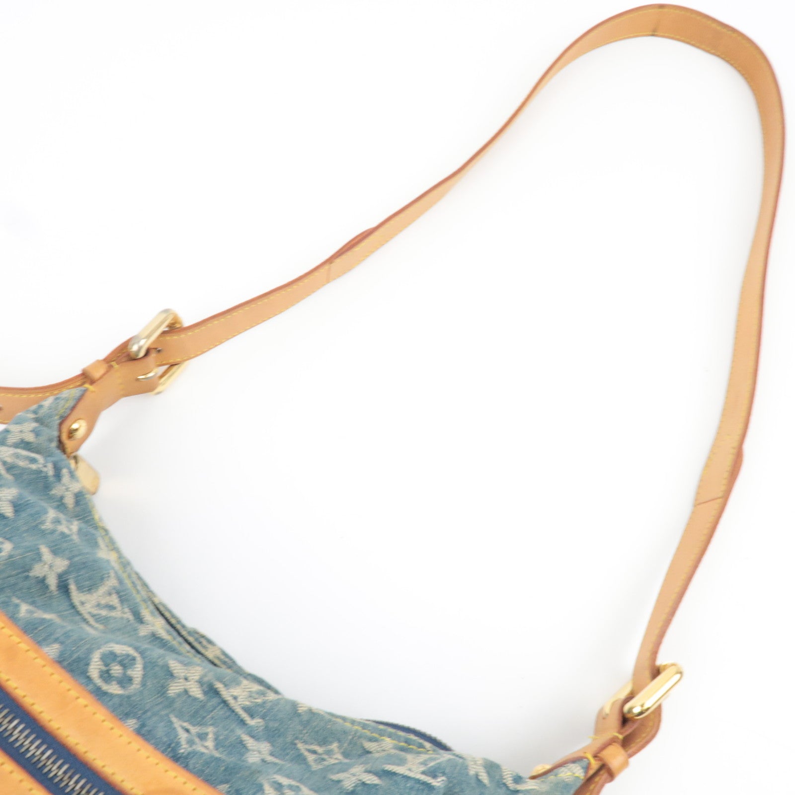 Louis Vuitton Monogram Denim Baggy GM Shoulder Bag M95048 SR1015 *Long strap, Dust bag