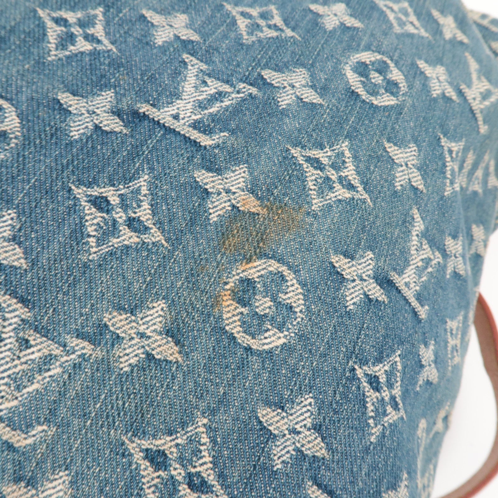 Louis Vuitton Monogram Denim Baggy GM Shoulder Bag M95048 SR1015 *Long strap, Dust bag