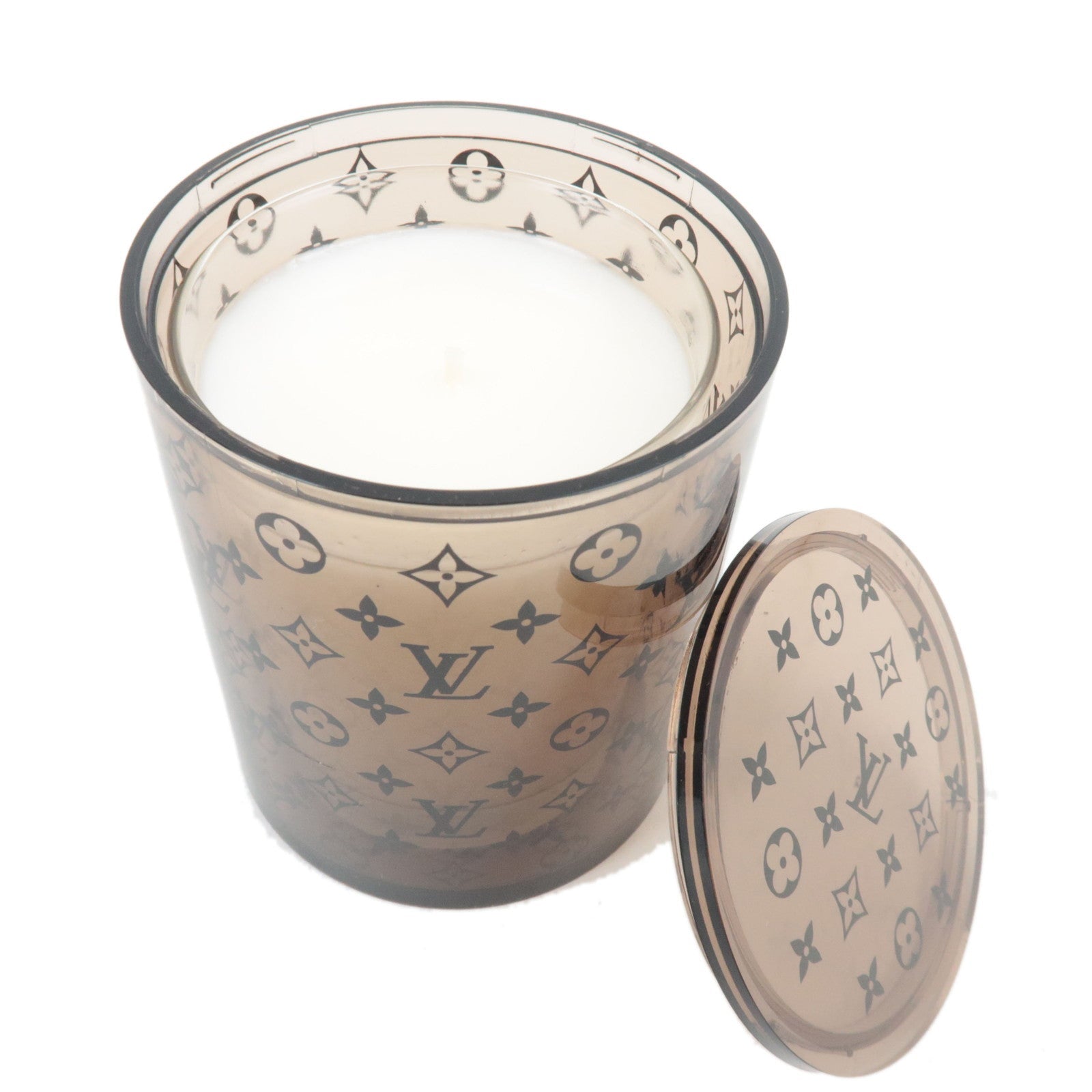 Louis Vuitton Aromatherapy Candle Le Jardin De Lois Novelty Brown M99453 *Box79363